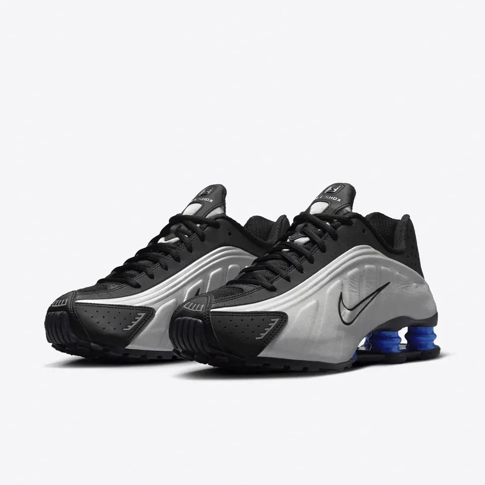 Nike Shox R4 Black Metallic Silver