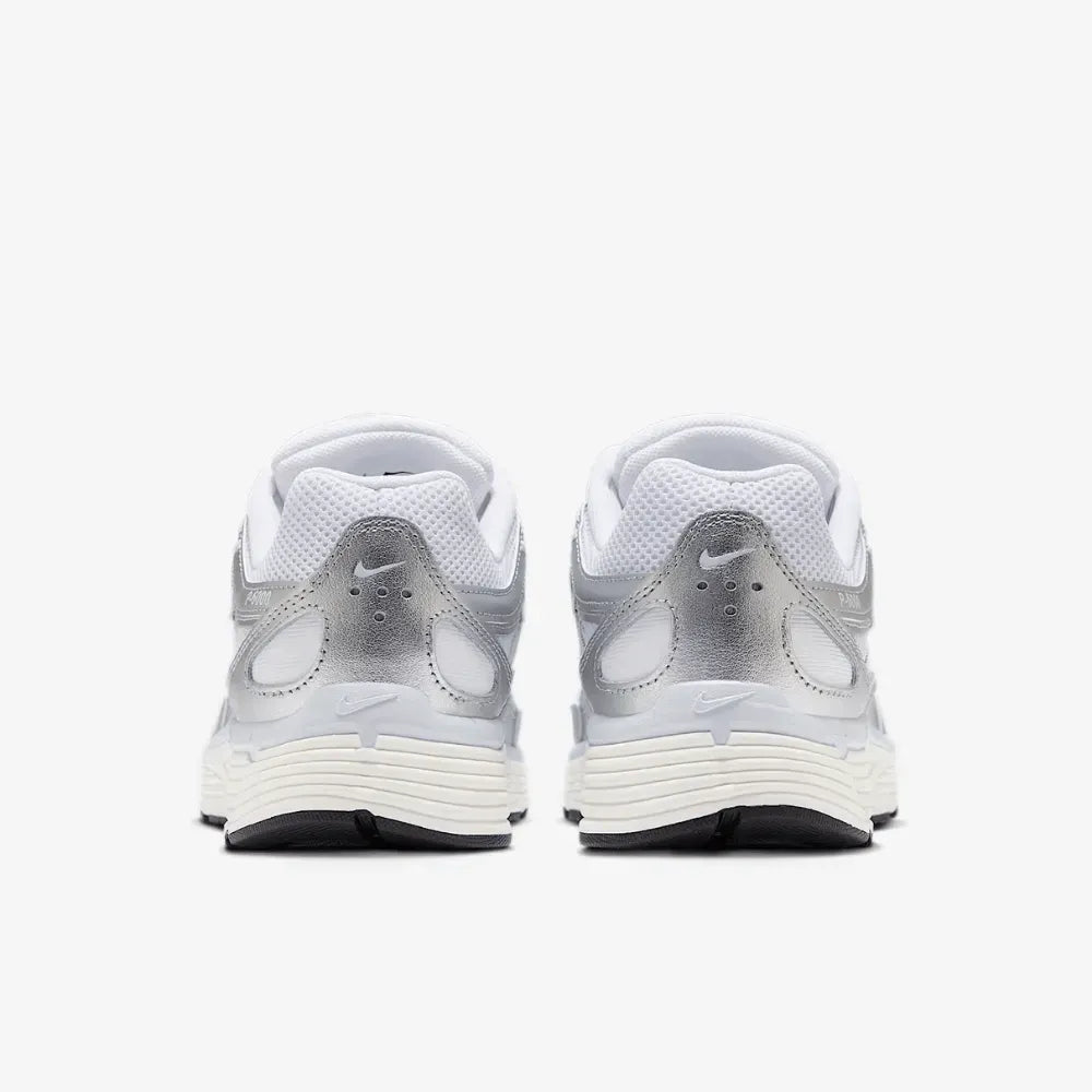 Nike P 6000 White Blue Tint Sail Metallic Silver