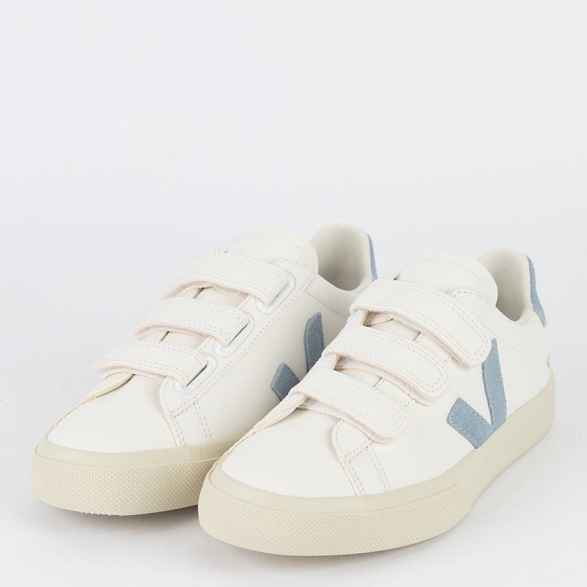 Veja Recife Logo Chromefree Leather Extra White Black