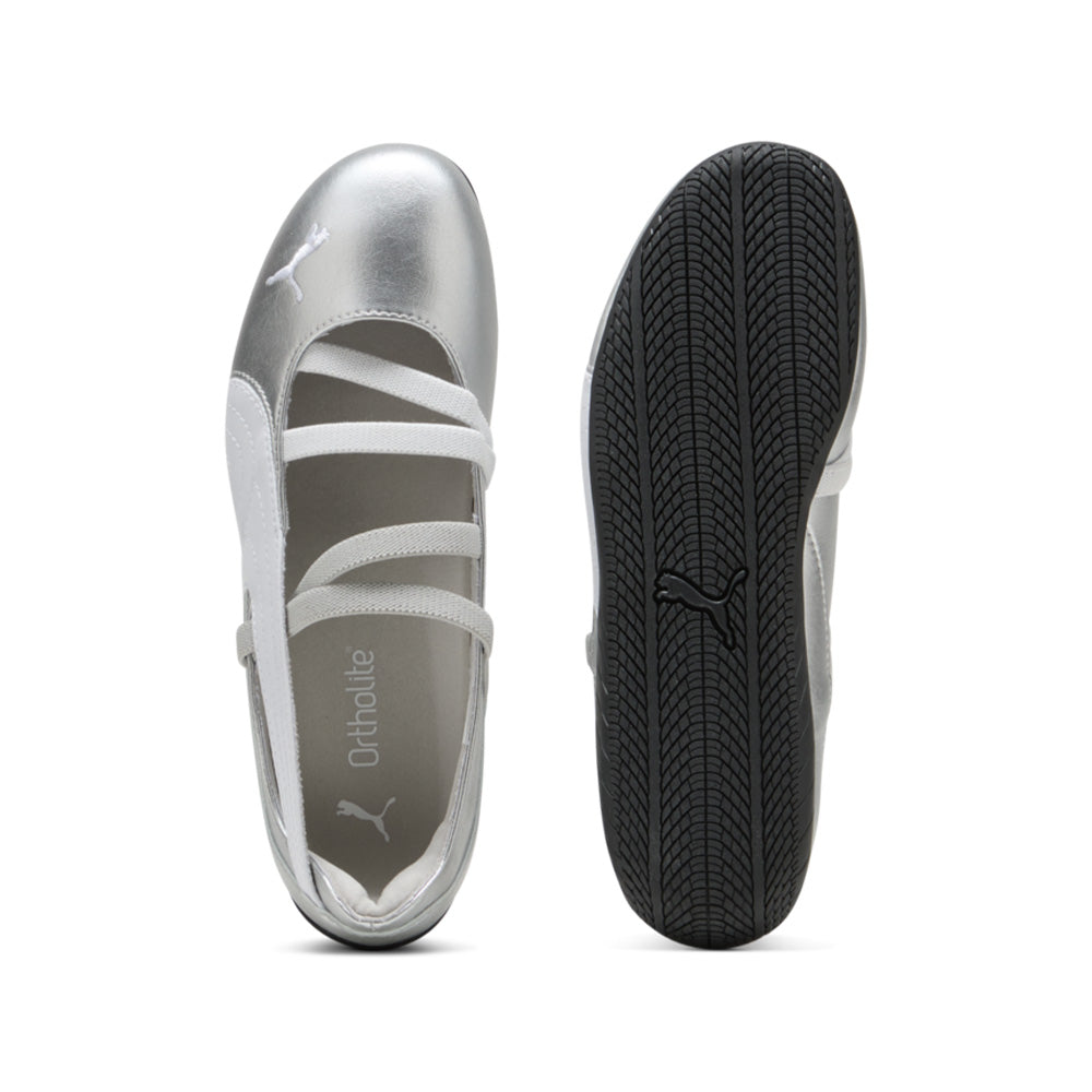 Puma Sneakers Ballet Speedcat Metallic Women's - Silver