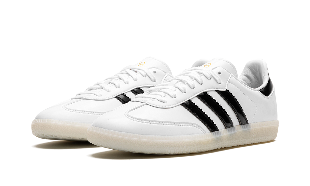 Adidas Samba White Silver Metallic Grey
