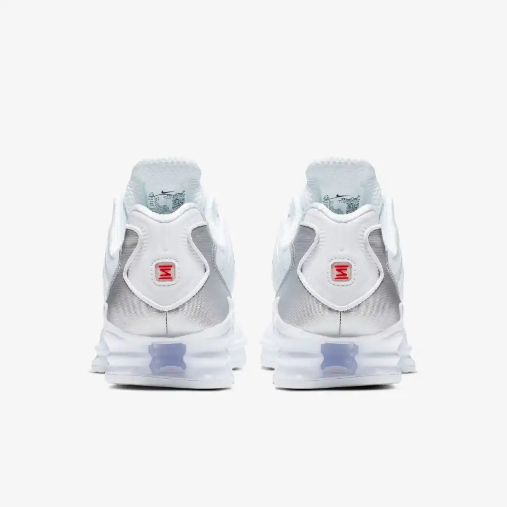 Nike Shox Tl White Metallic Silver