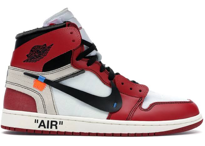 Nike Jordan 1 Retro High X Off White Chicago