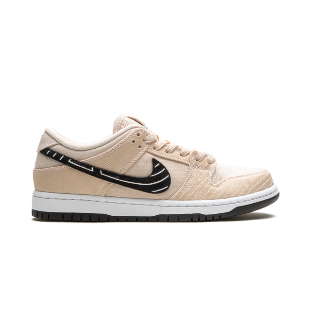 Nike SB Dunk Low White And Black Jiu-Jitsu