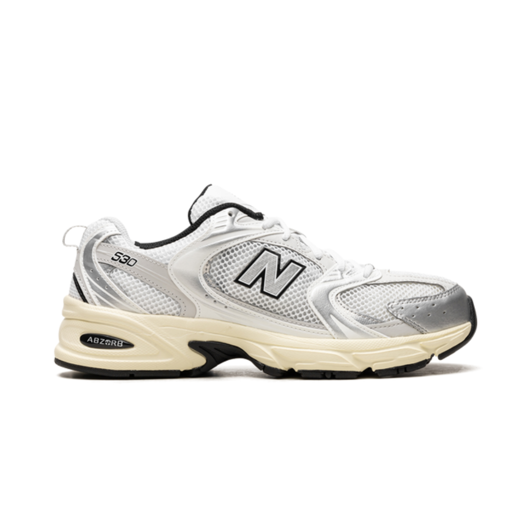 New Balance 530 White Silver