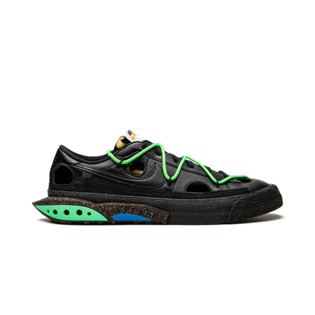 Nike Blazer Low Off White Black Electro Green