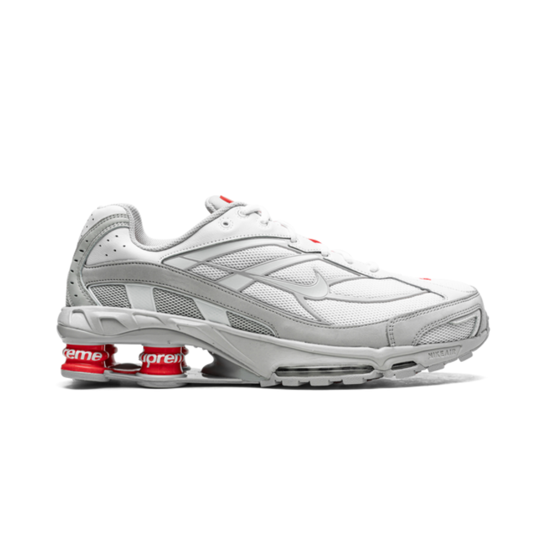Supreme X Nike Shox Ride 2 White