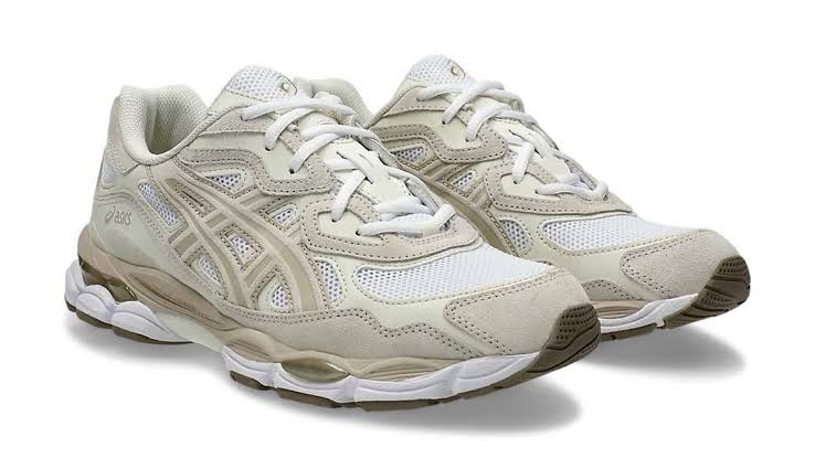 Asics NYC White Feather Grey