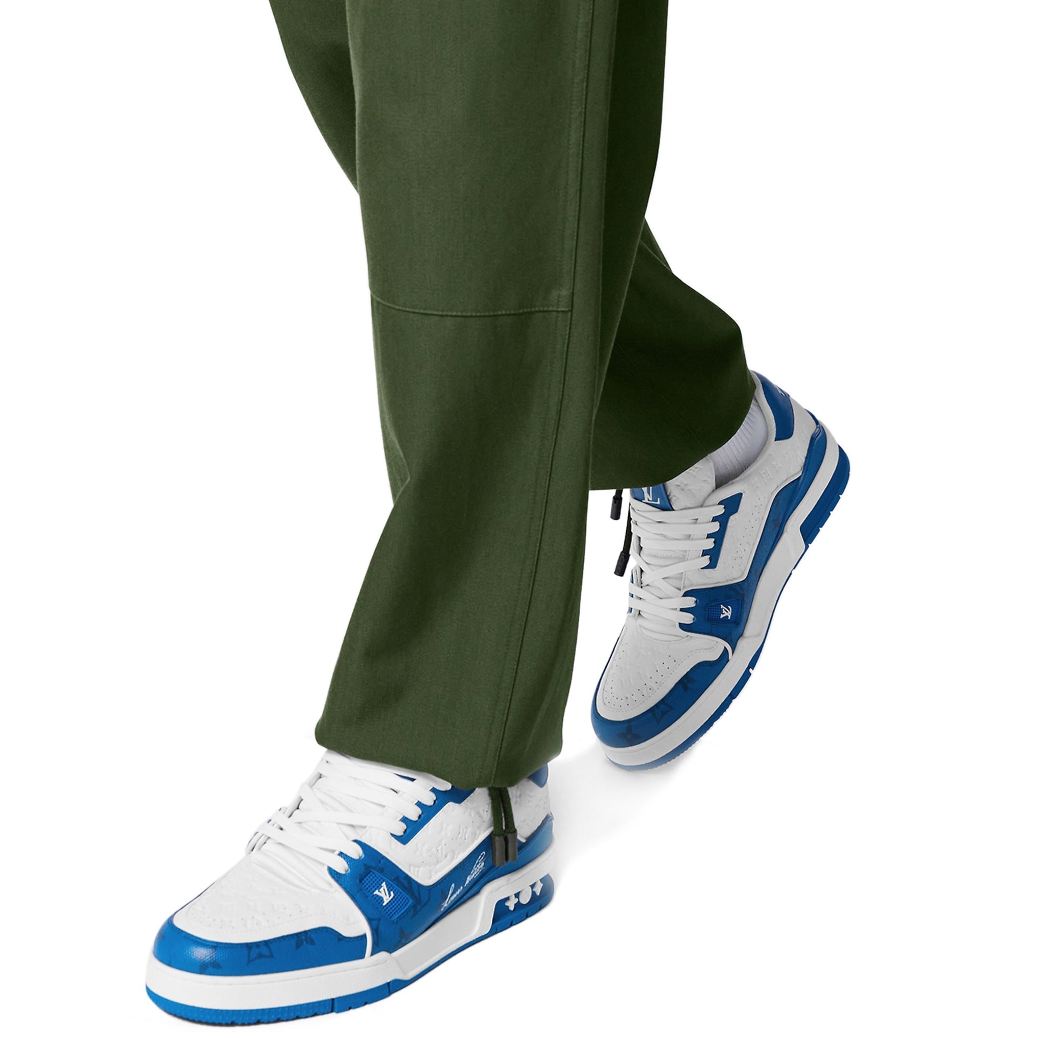 Louis Vuitton LV Trainer 54 White Blue Sneaker