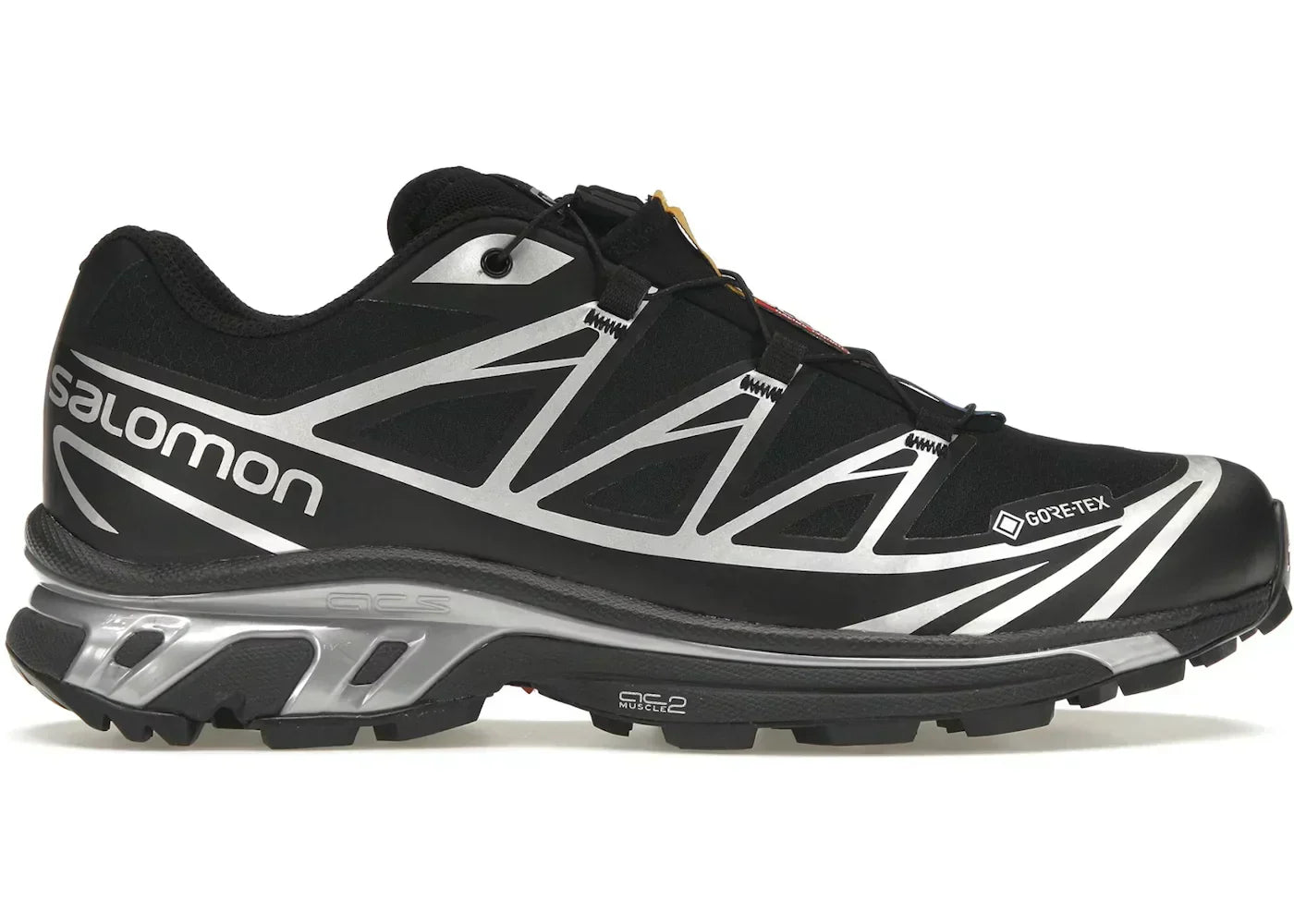 Salomon XT 6 Gore Tex Black Silver