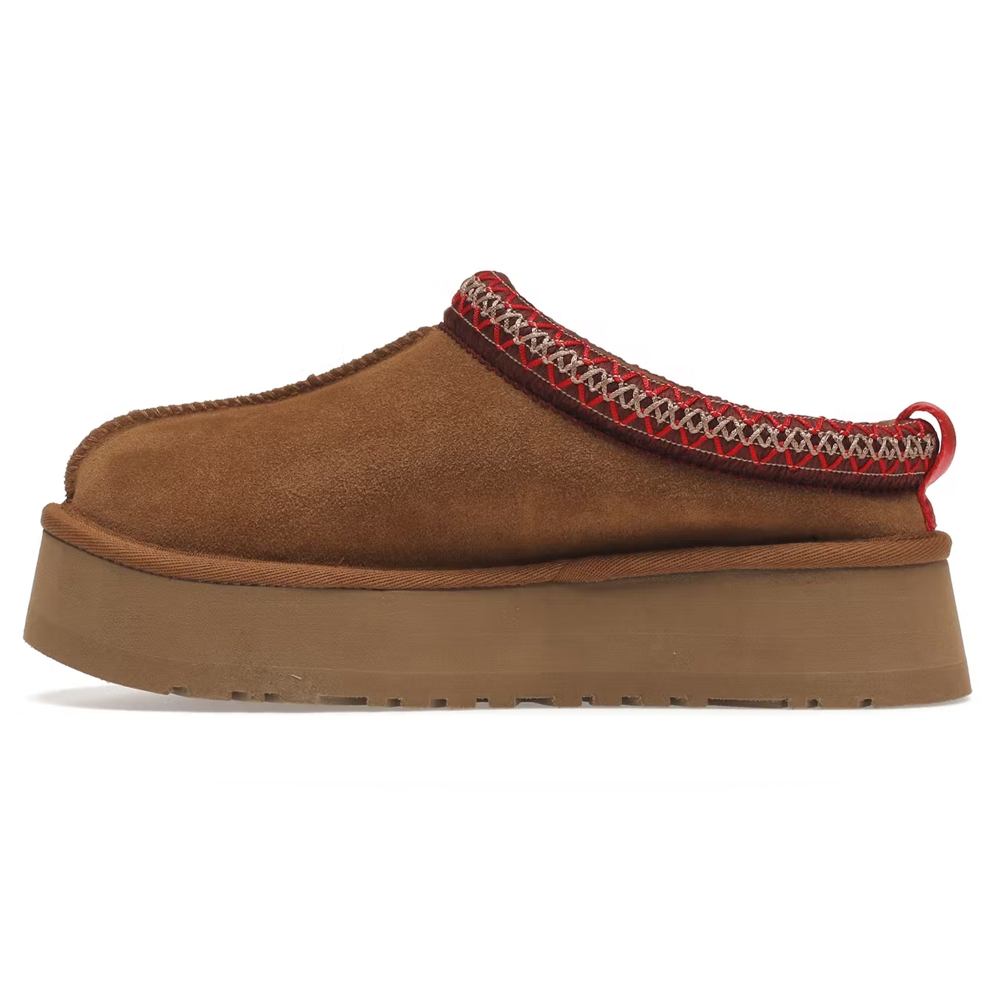 Ugg Tazz Platform Chestnut Slippers