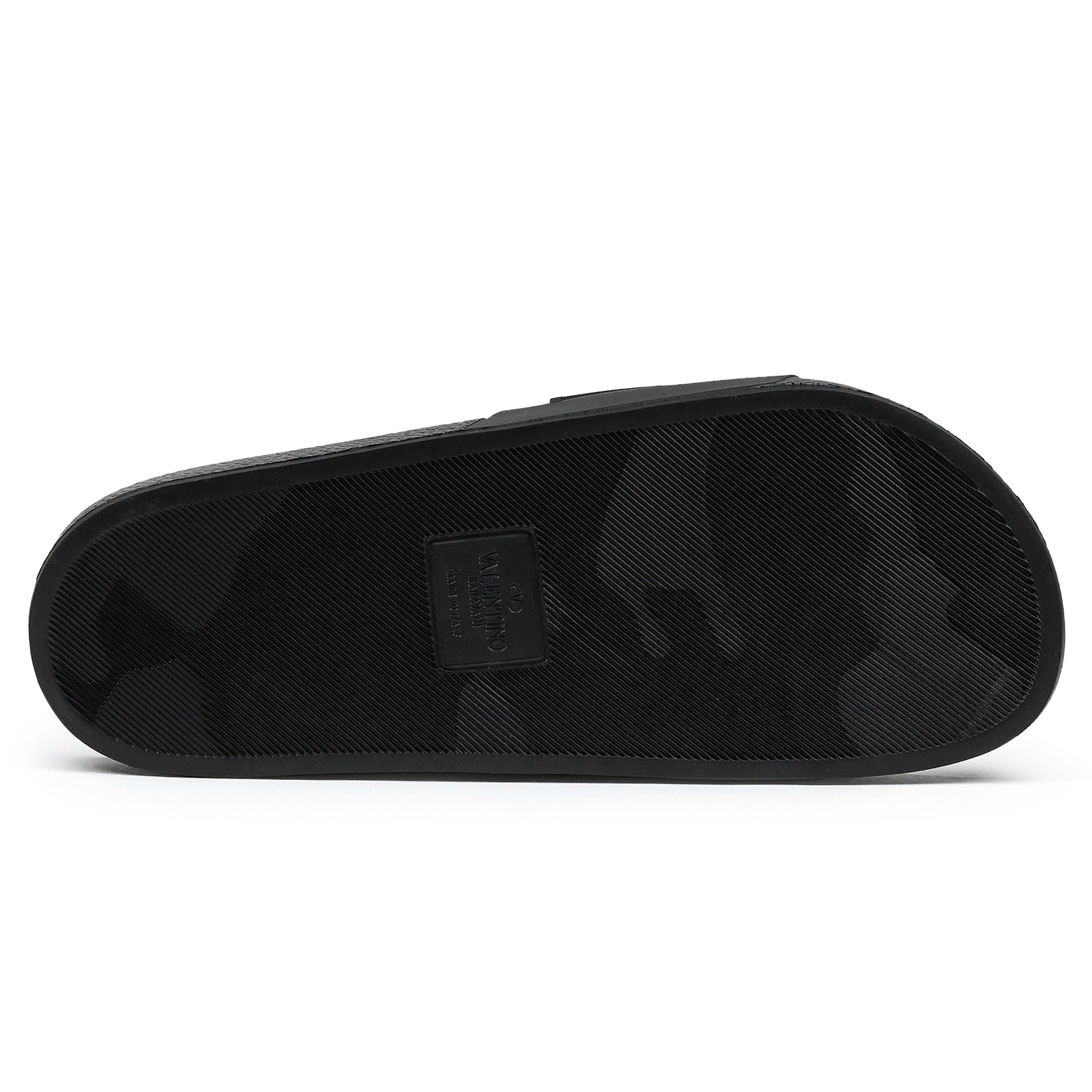 Valentino Vltn Black Pool Slides