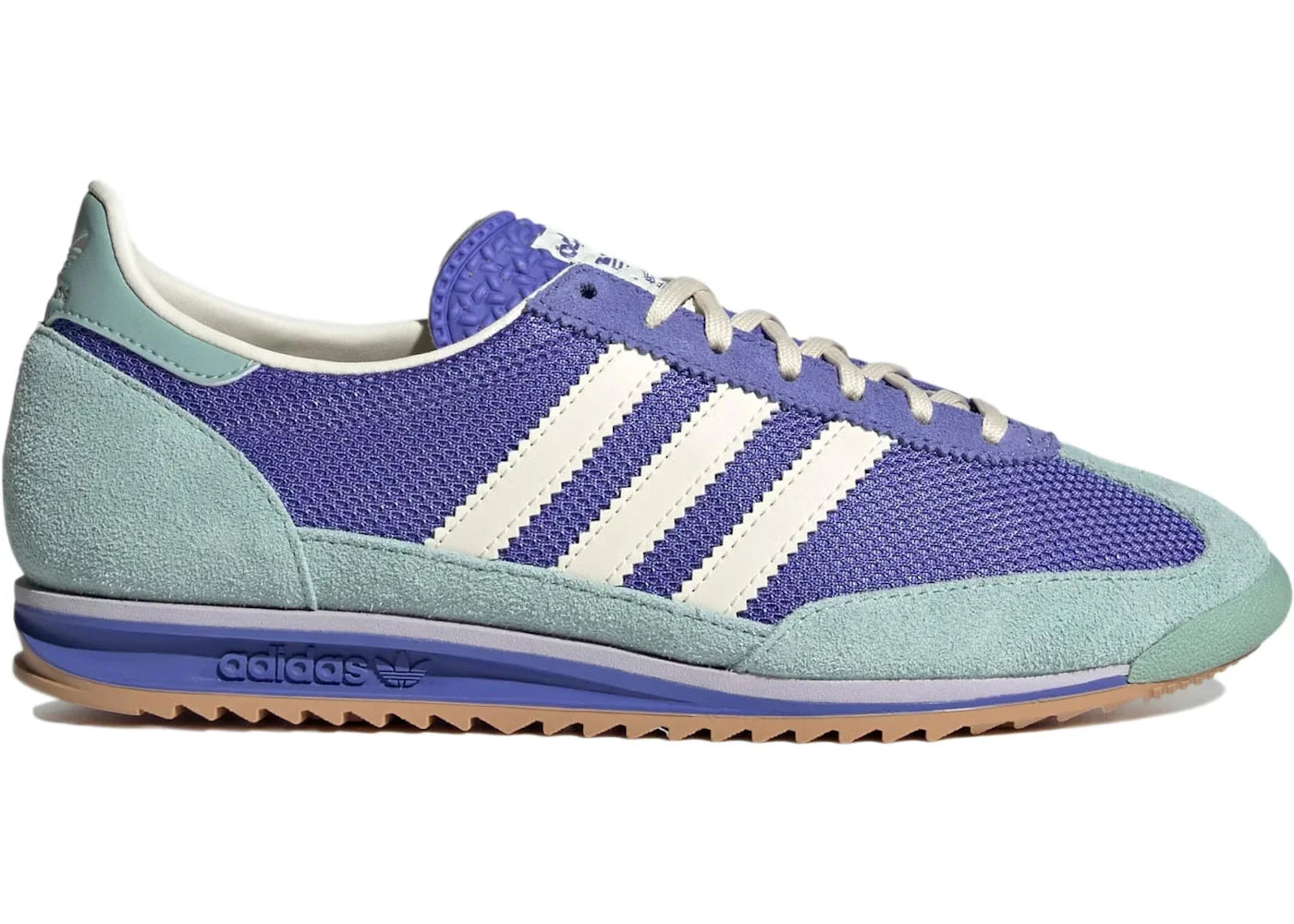 Adidas SL 72 Blue Cobalt Semi-Dark Green Nebula