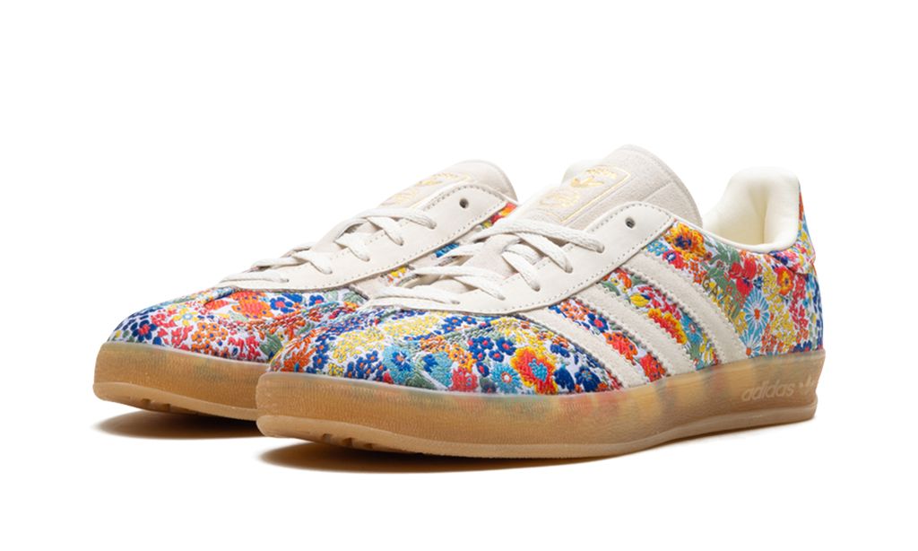 Adidas Gazelle Indoor Liberty London With Embroidered Floral