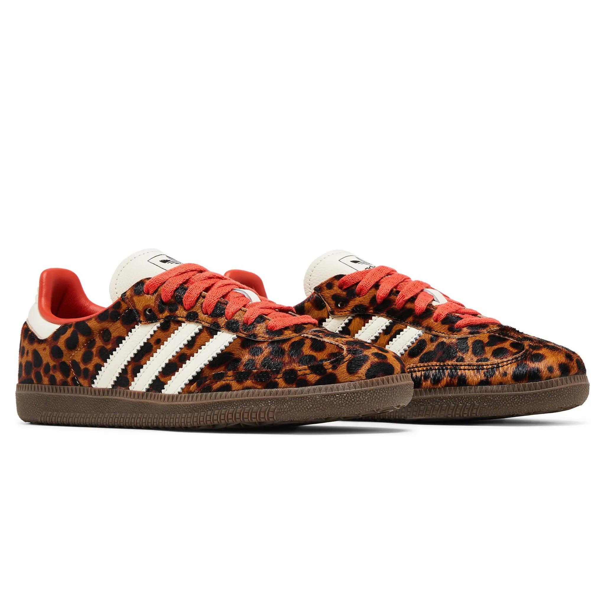 Adidas Samba OG Red Leopard
