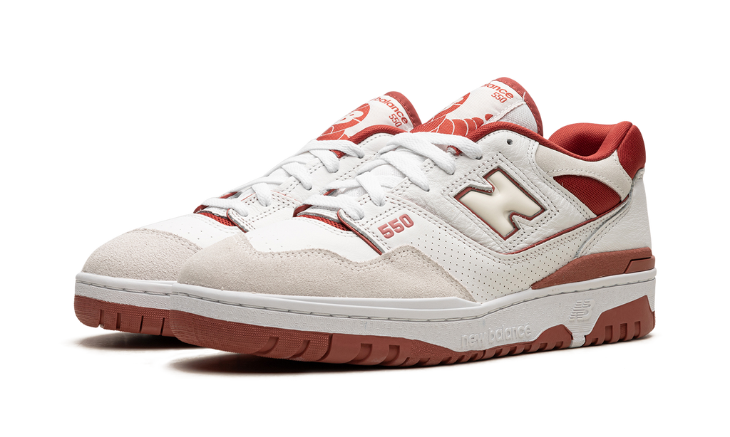 New Balance 550 Aime Leon Dore White Navy Red