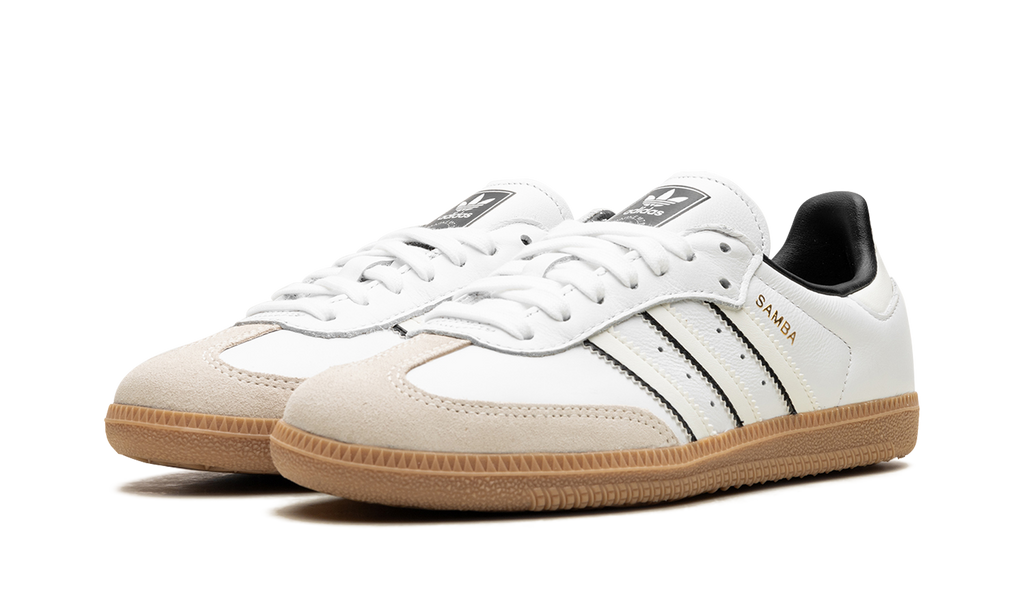 Adidas Samba Off White And Black Deep