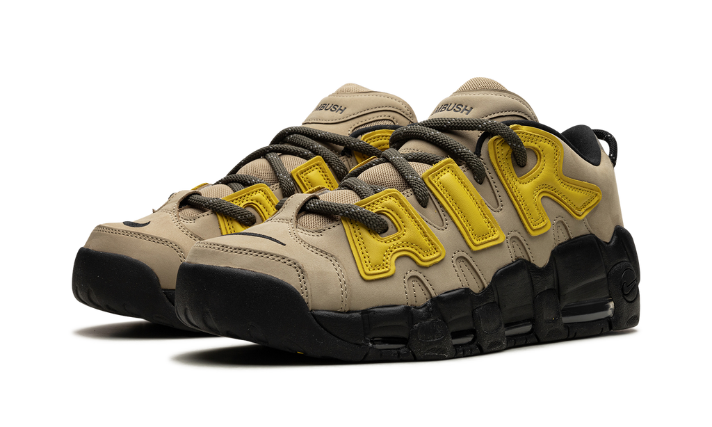 Nike Air More Uptempo Low Black Gum