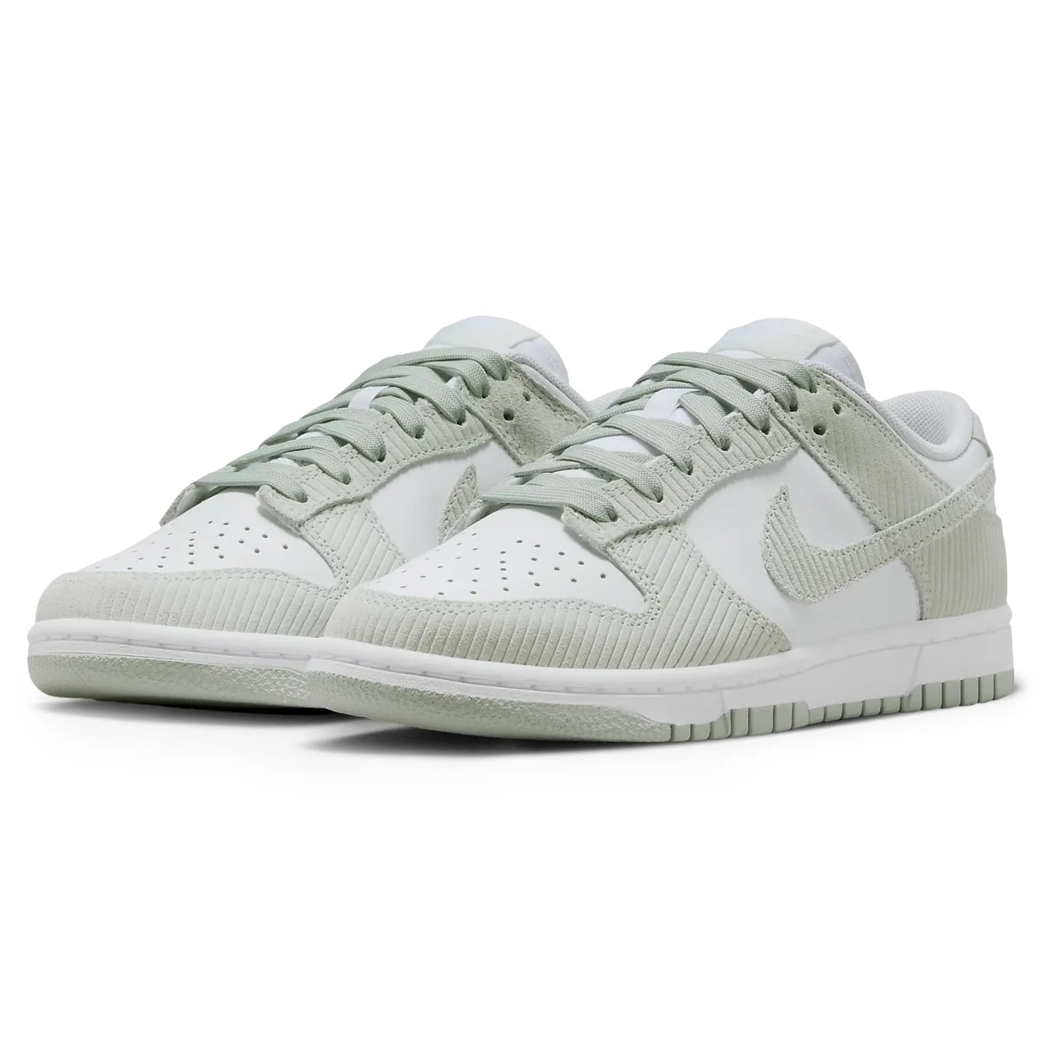Nike Dunk Low Light Silver Corduroy