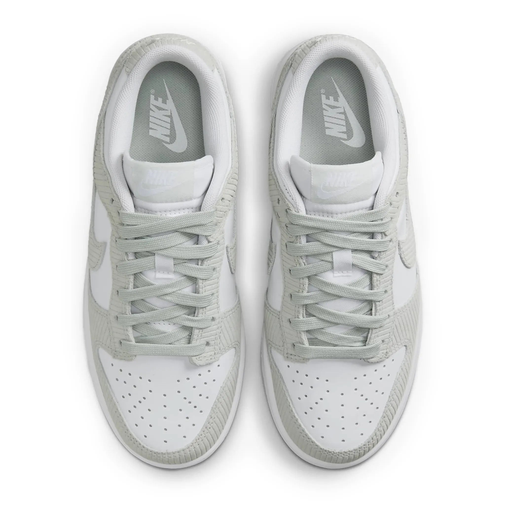 Nike Dunk Low Light Silver Corduroy