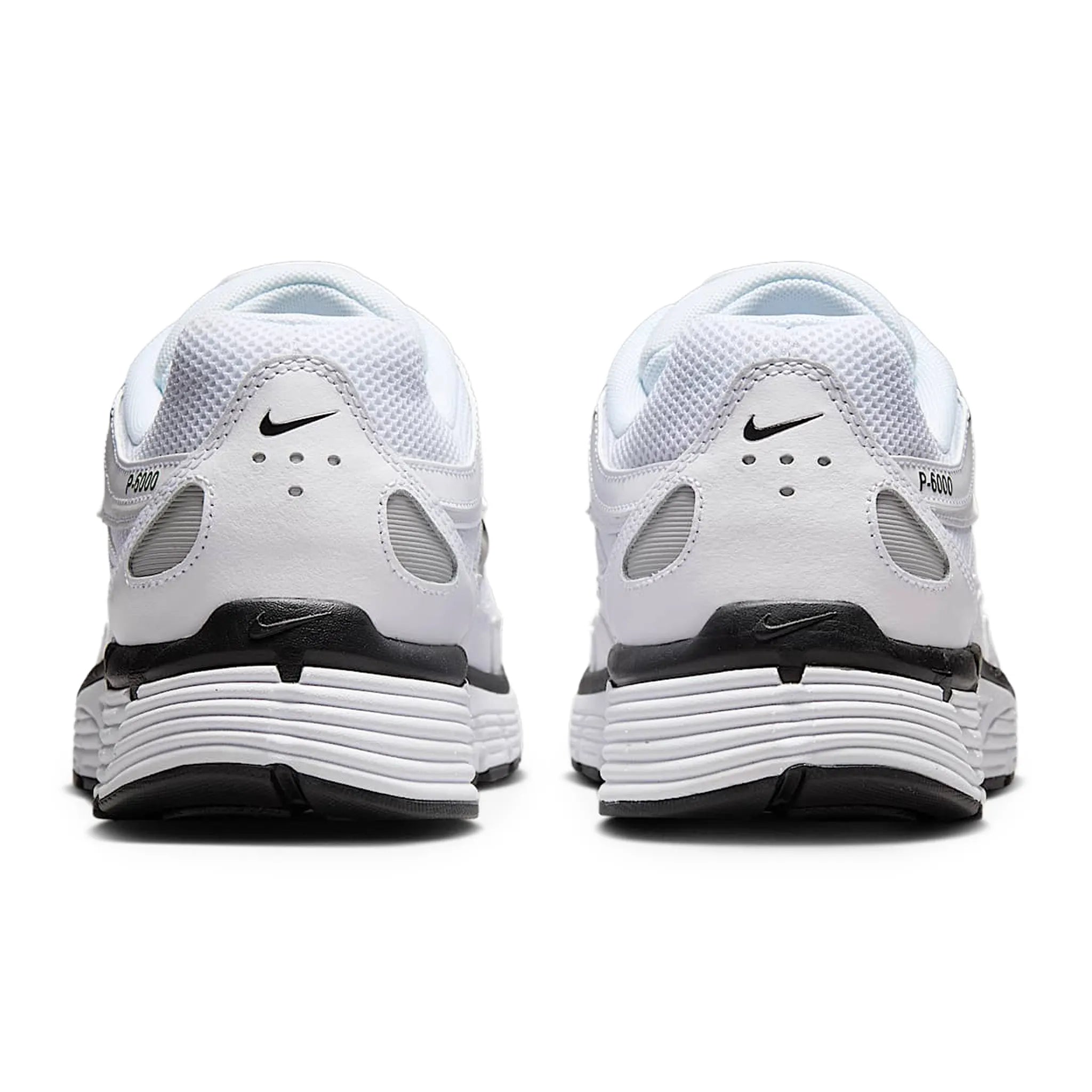 Nike P 6000 White Metallic Silver Black