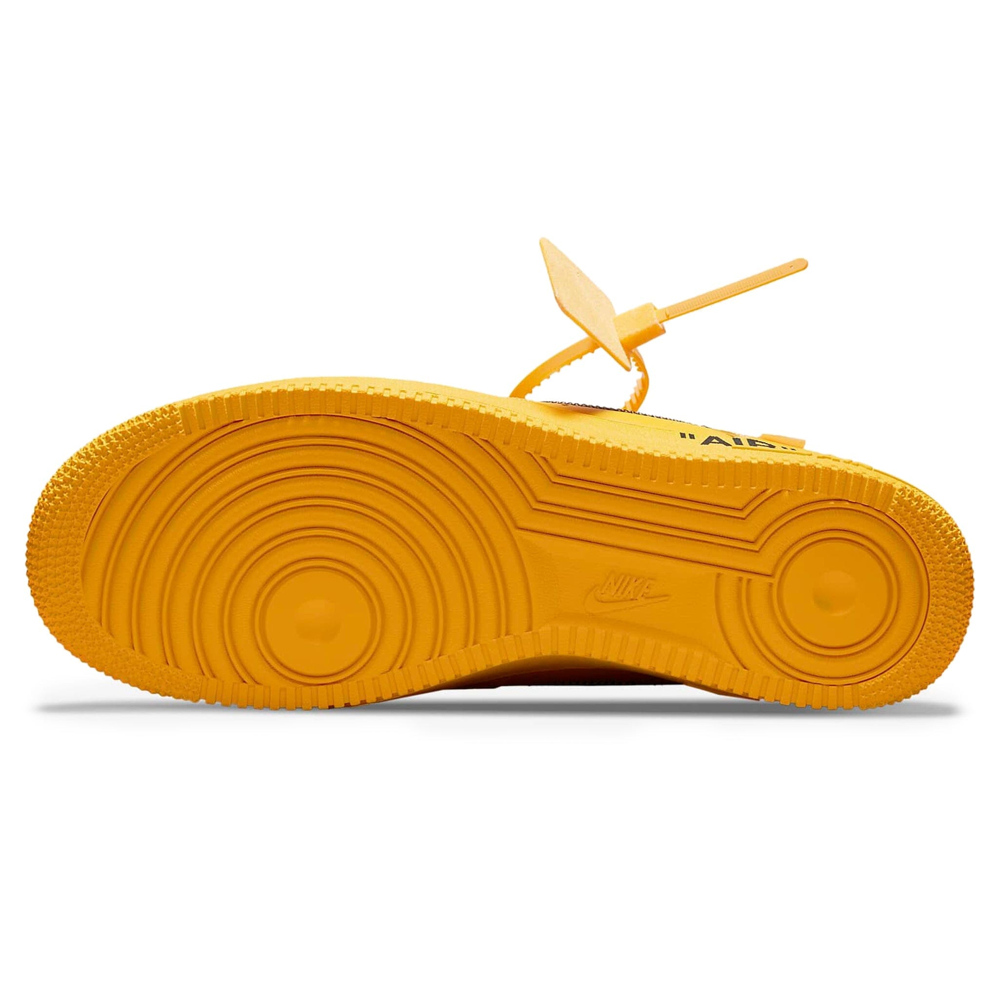 Nike X Off White Air Force 1 Low Ica University Gold