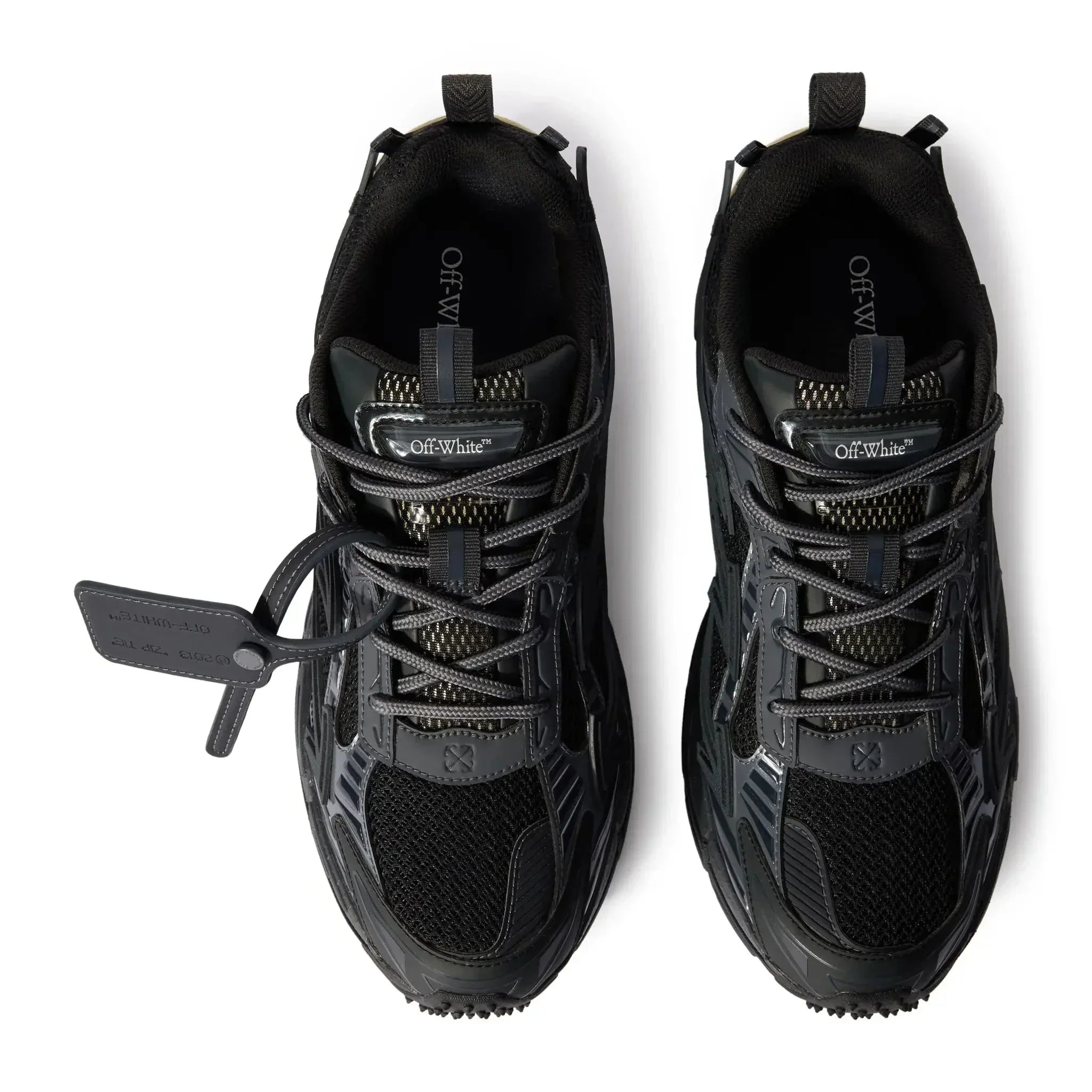 Off White Be Right Back Black Sneaker