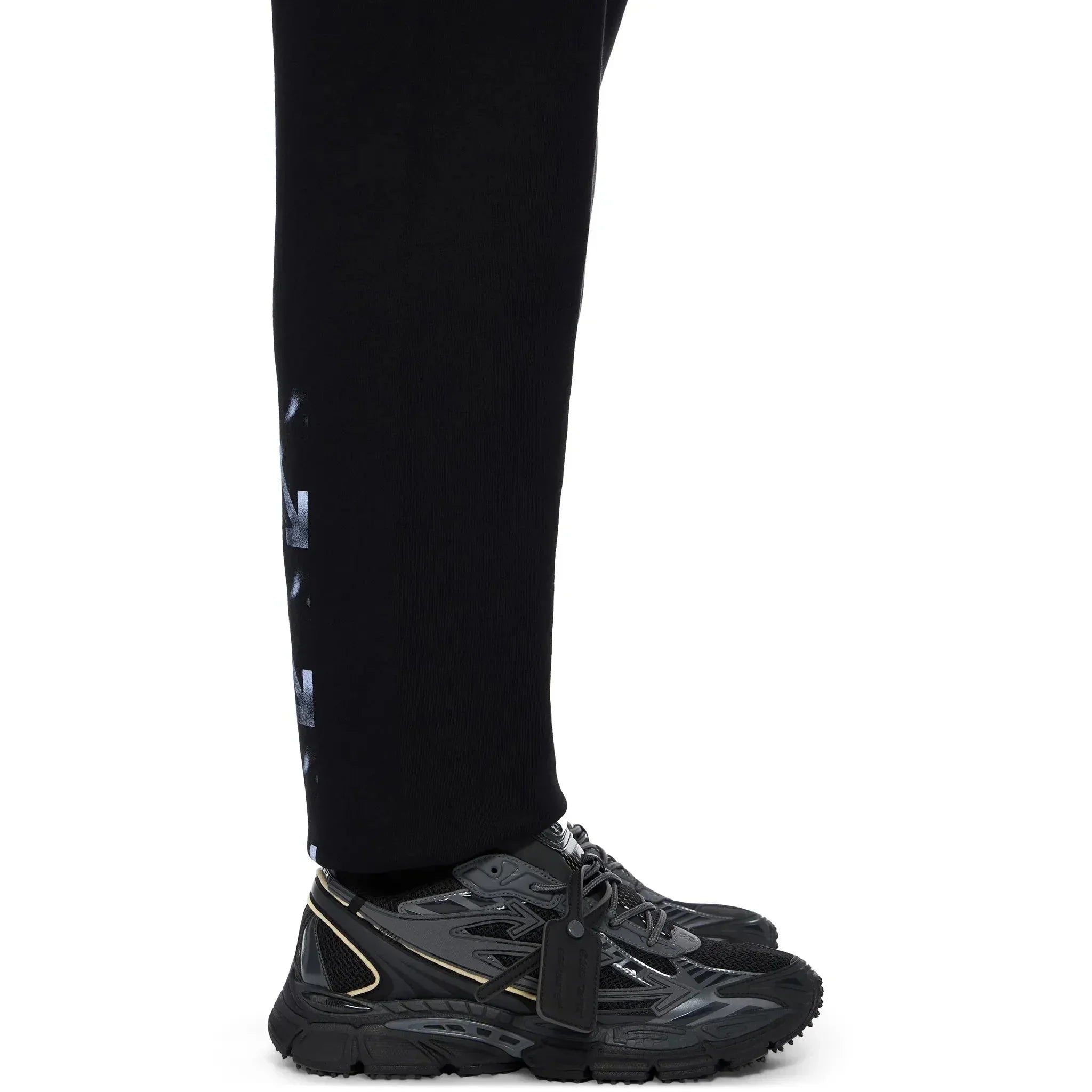 Off White Be Right Back Black Sneaker