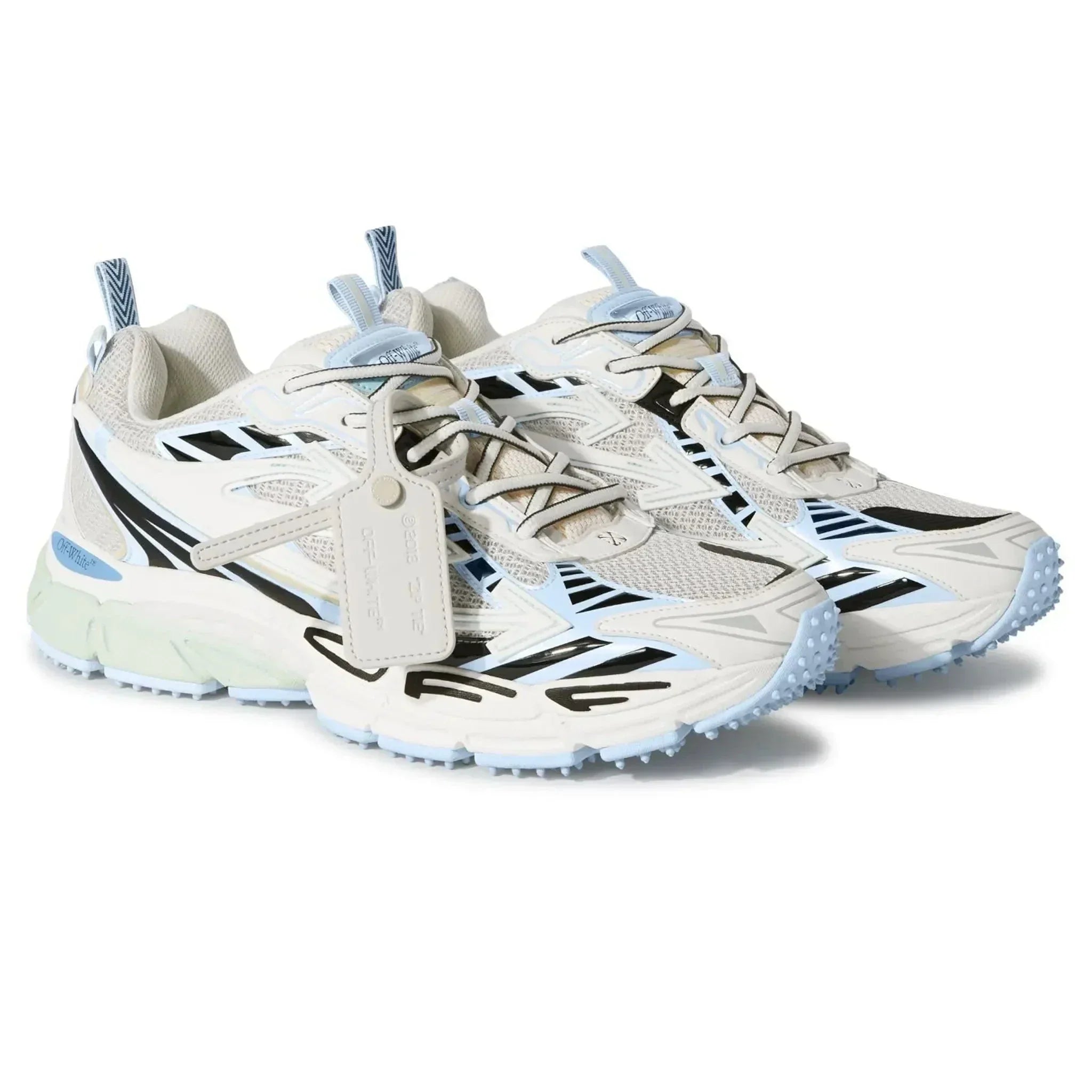 Off White Be Right Back White Light Blue Sneaker