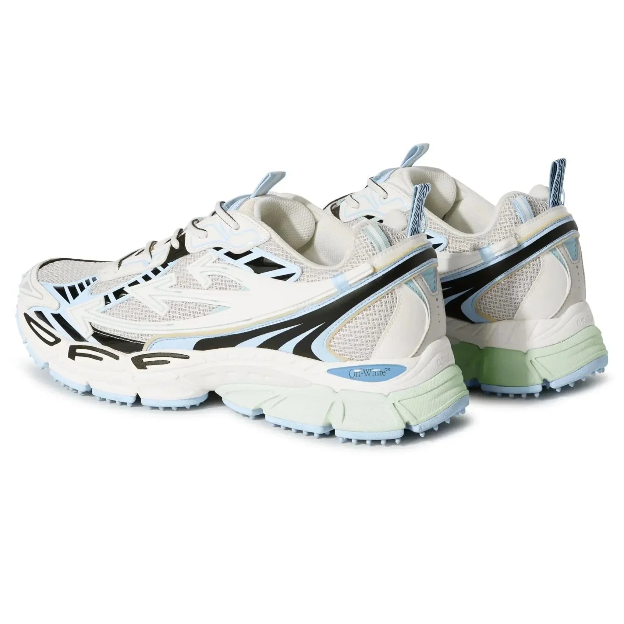 Off White Be Right Back White Light Blue Sneaker