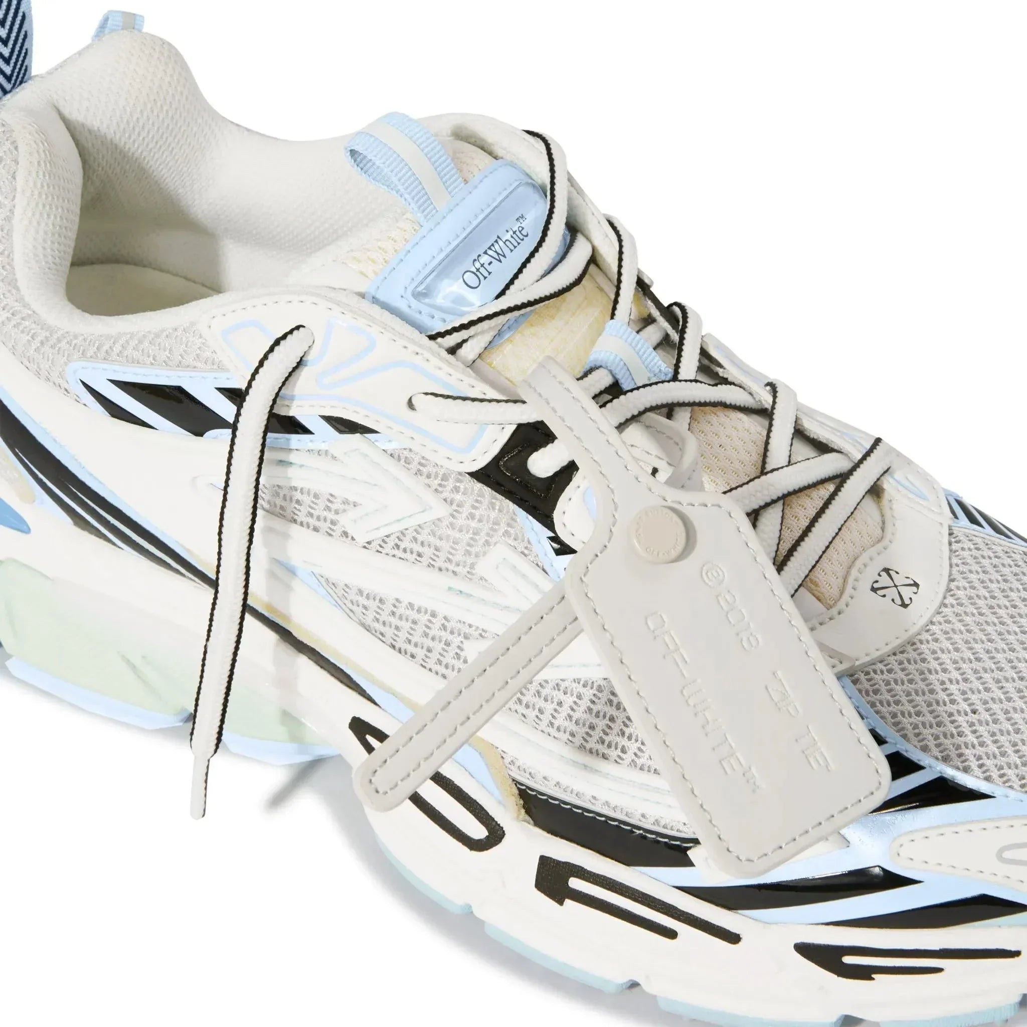 Off White Be Right Back White Light Blue Sneaker