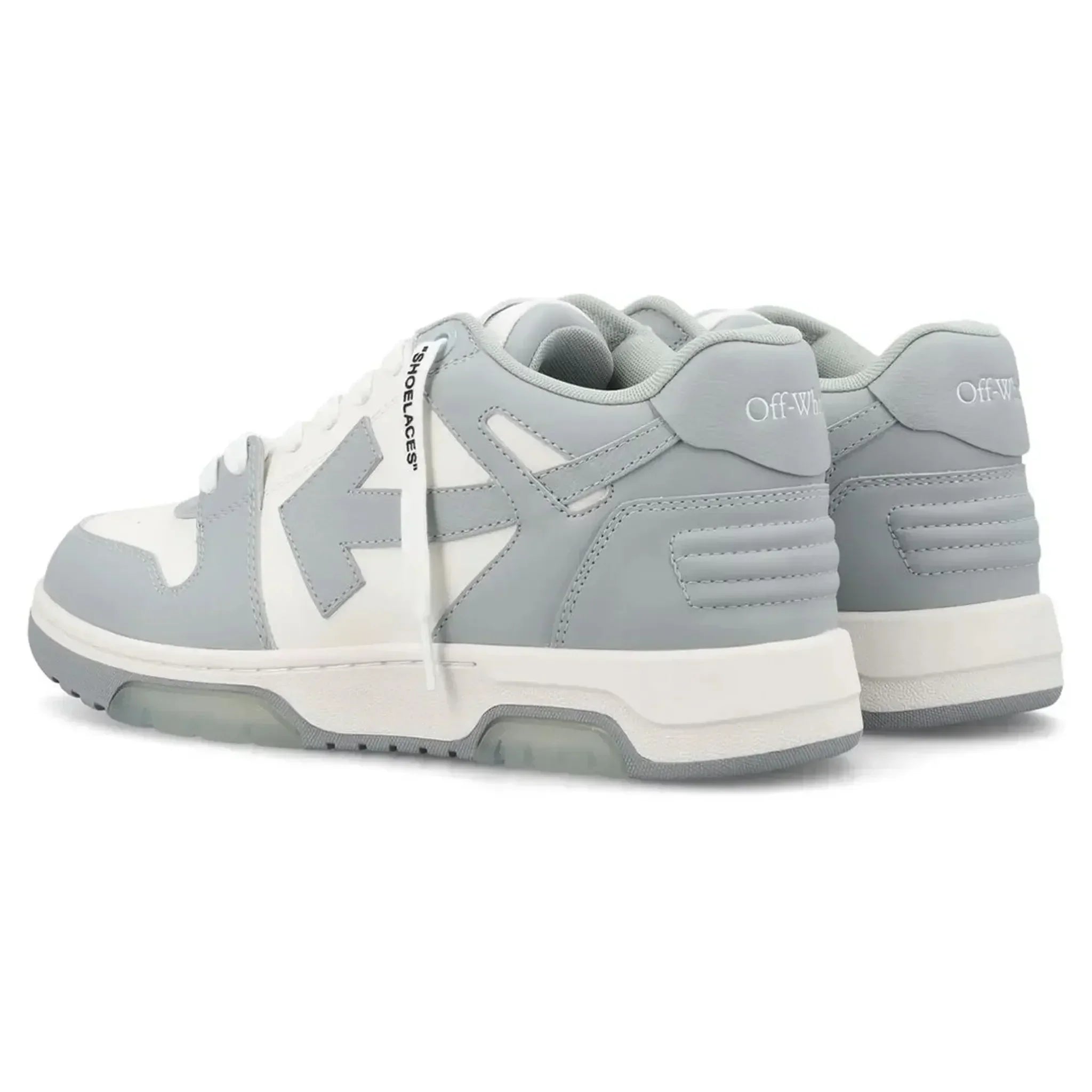 Off White Out Of Office Grey White Sneakers