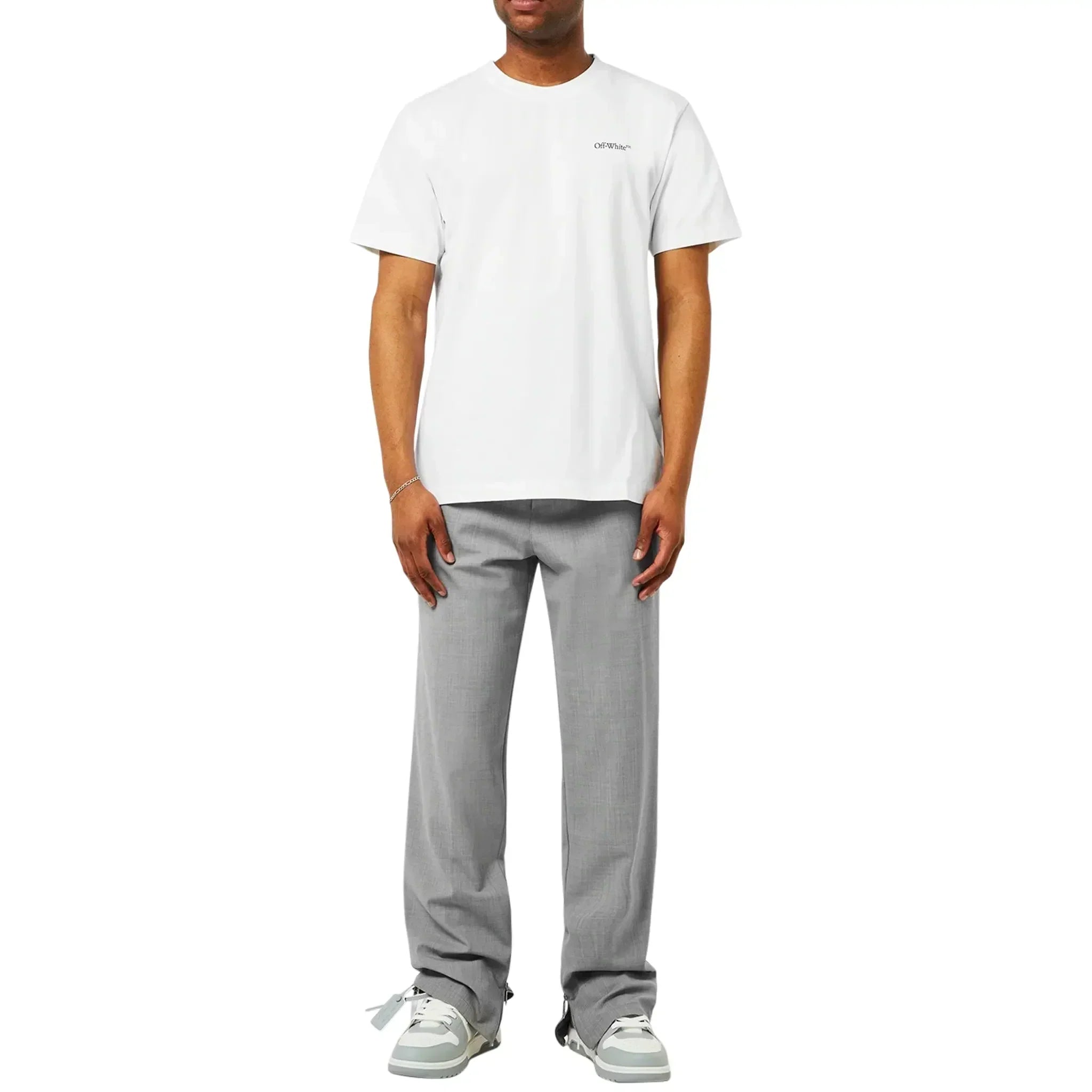 Off White Out Of Office Grey White Sneakers