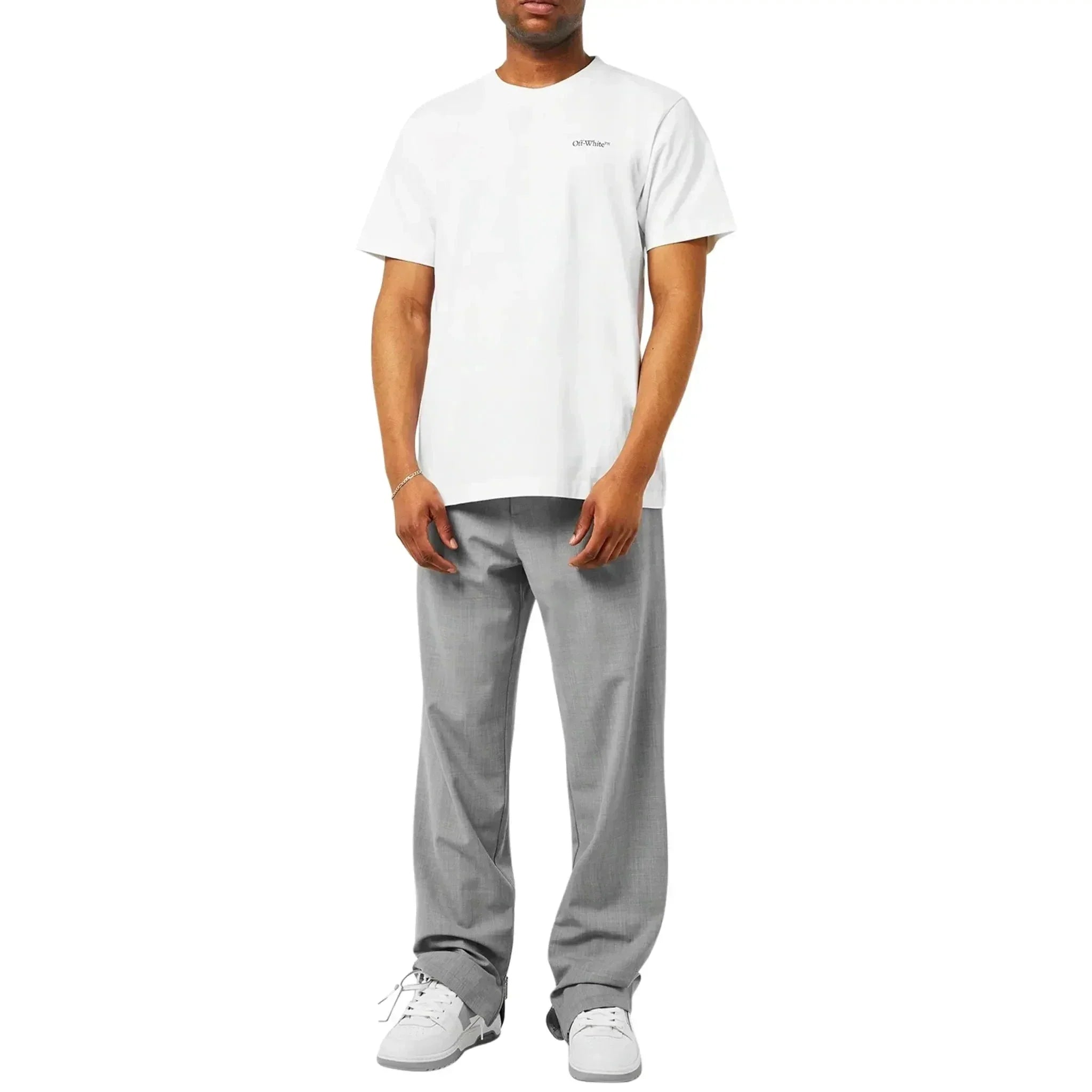 Off White Out Of Office White Grey Sneakers