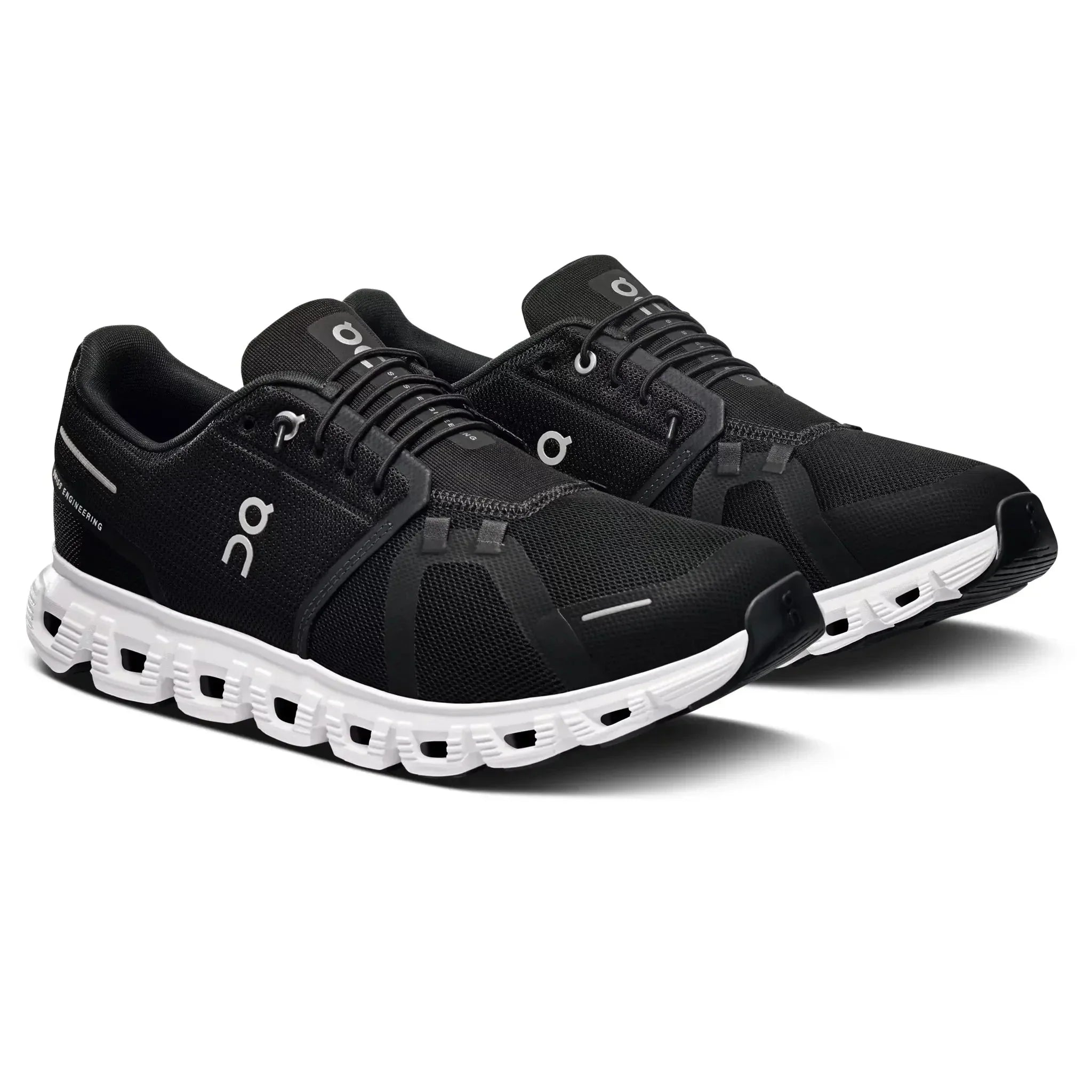 On Running Cloud 6 Black White (W)