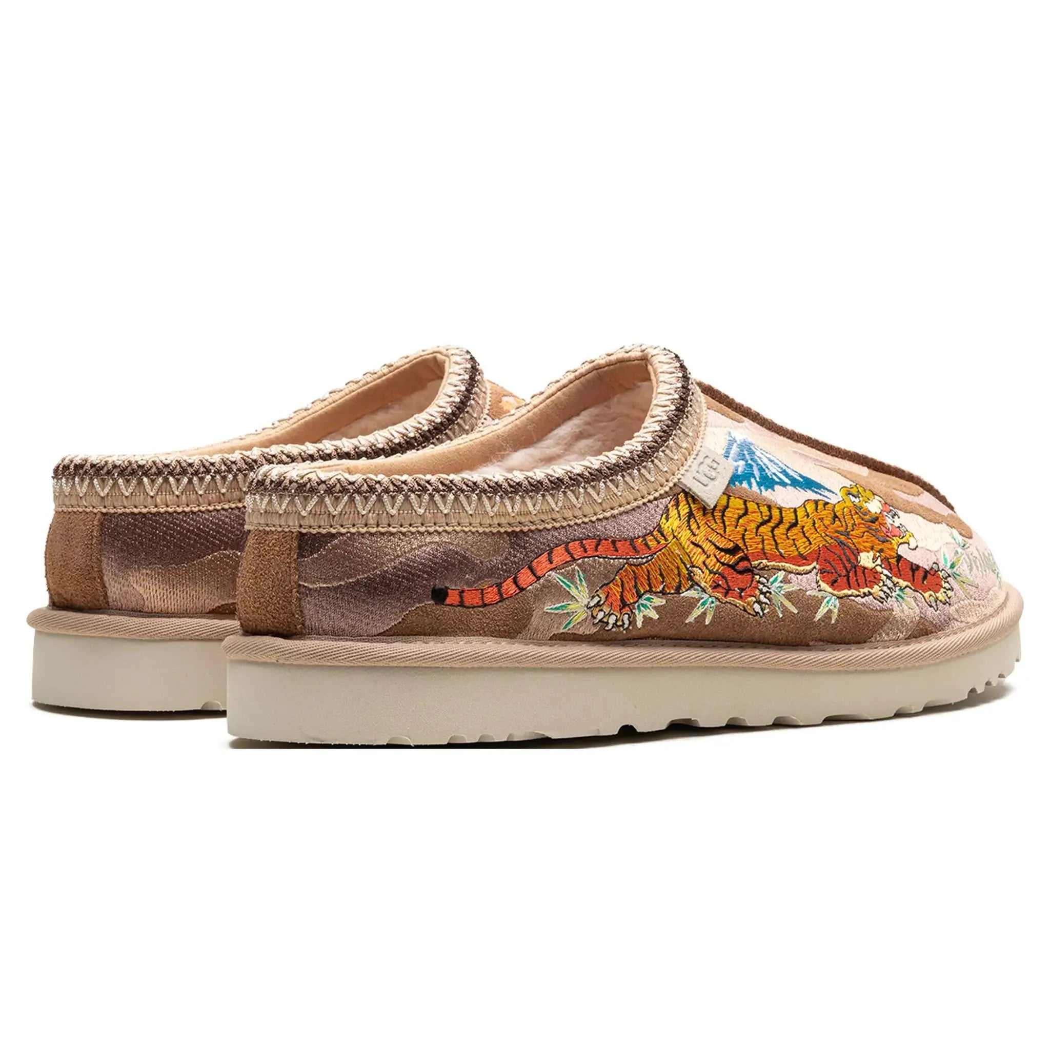 Palace X Ugg Tasman Chestnut Camo Slippers