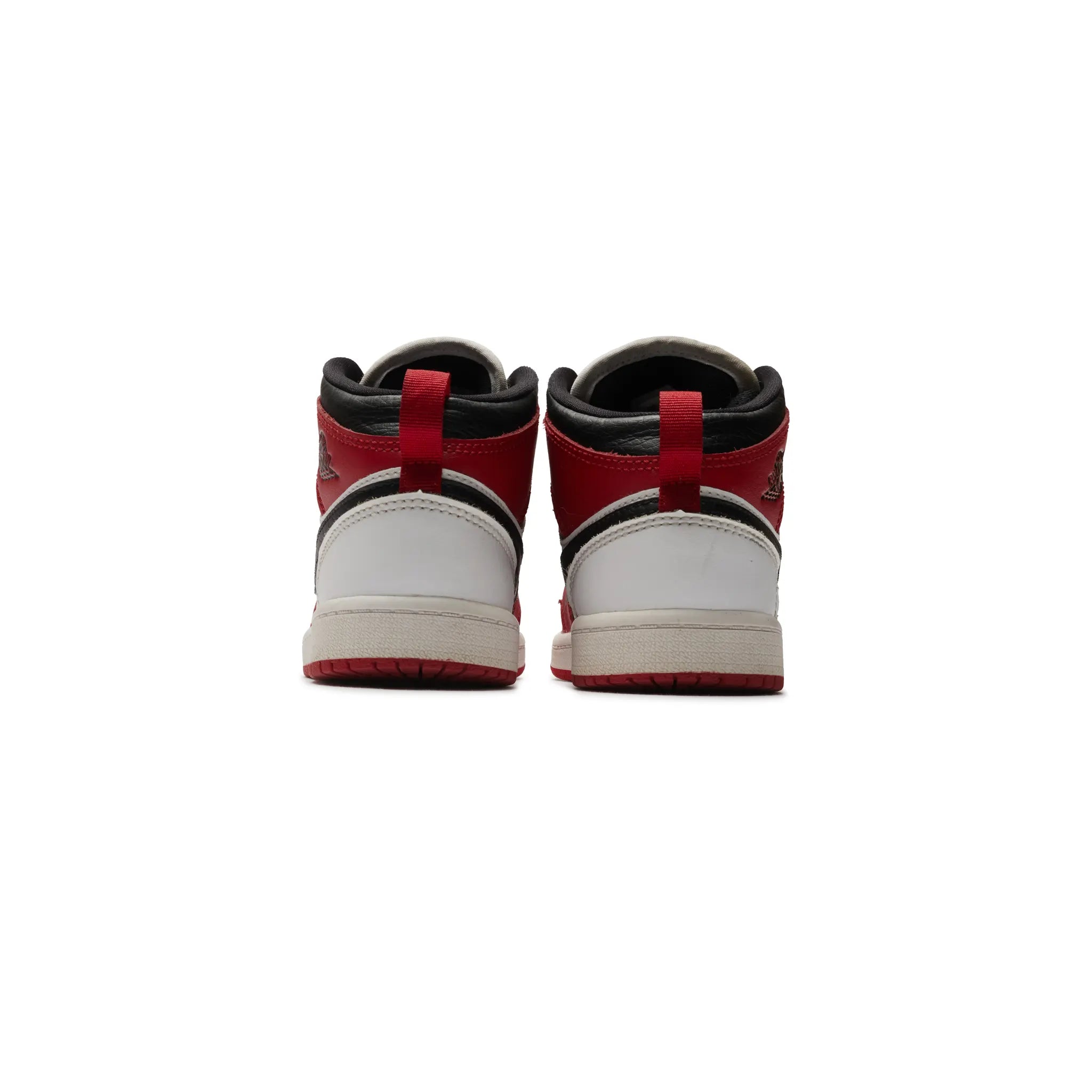Preloved Air Jordan 1 Mid Chicago White Heel PS