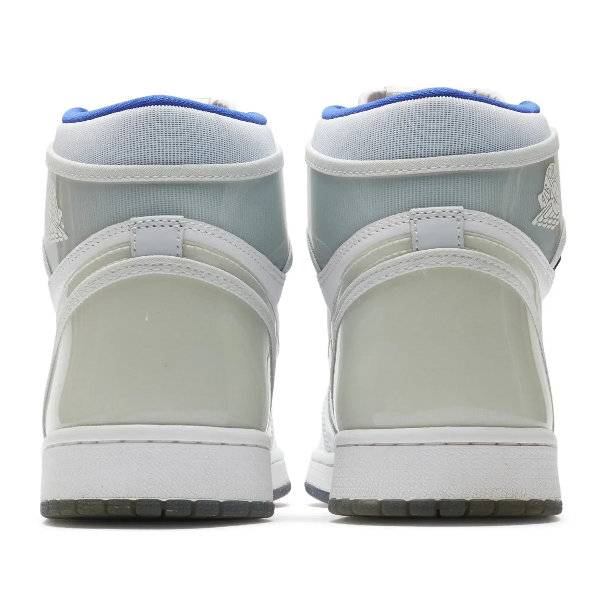 Preloved Air Jordan 1 Retro High Zoom White Racer Blue