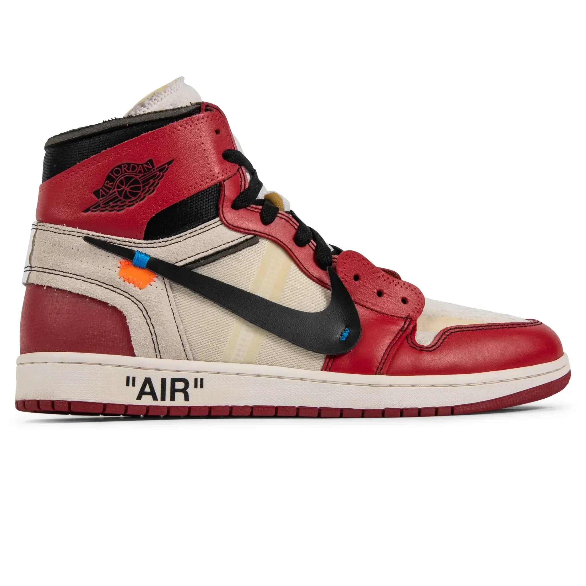 Preloved Air Jordan 1 X Off White 1 Retro High OG Chicago