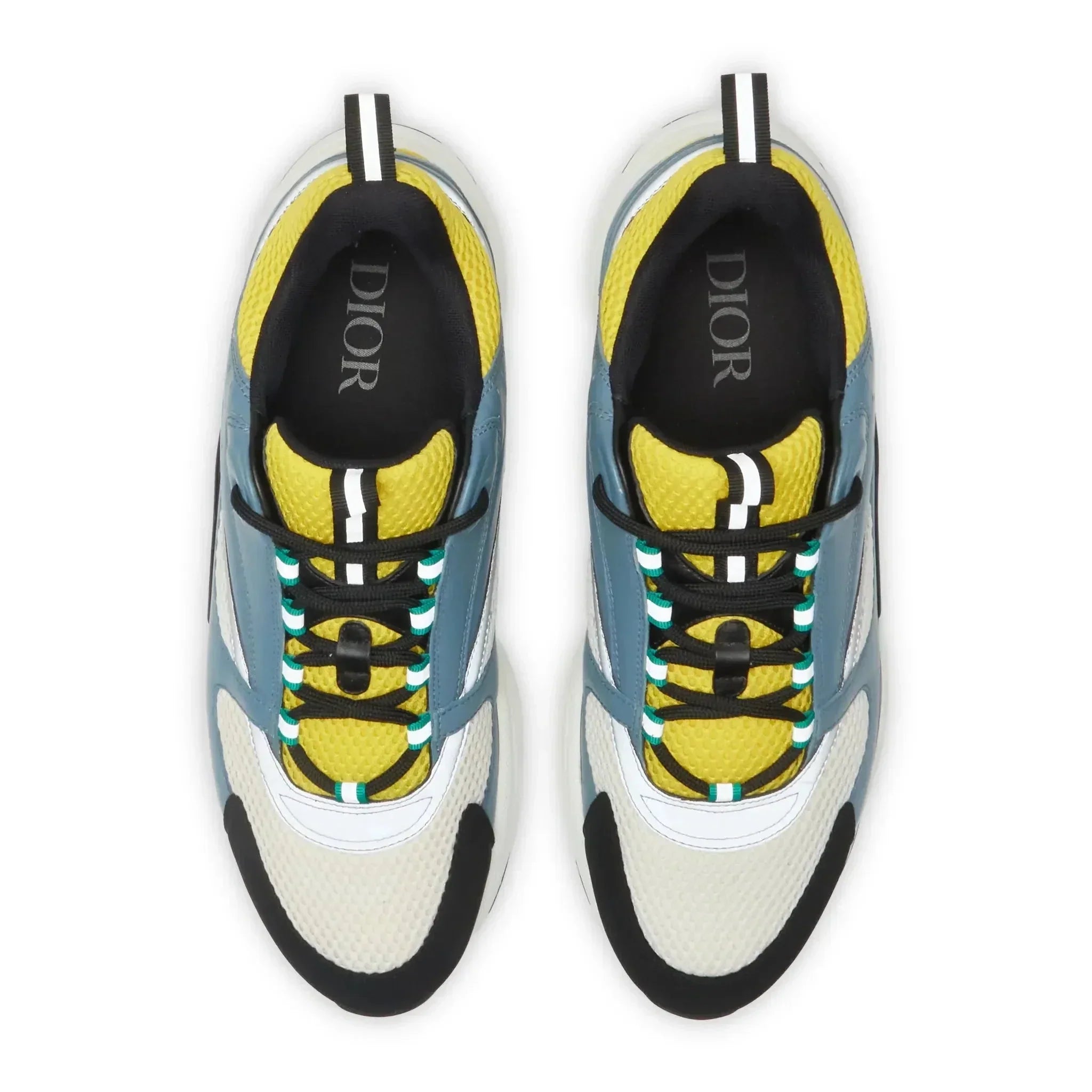 Preloved Dior B22 Blue Yellow Trainer