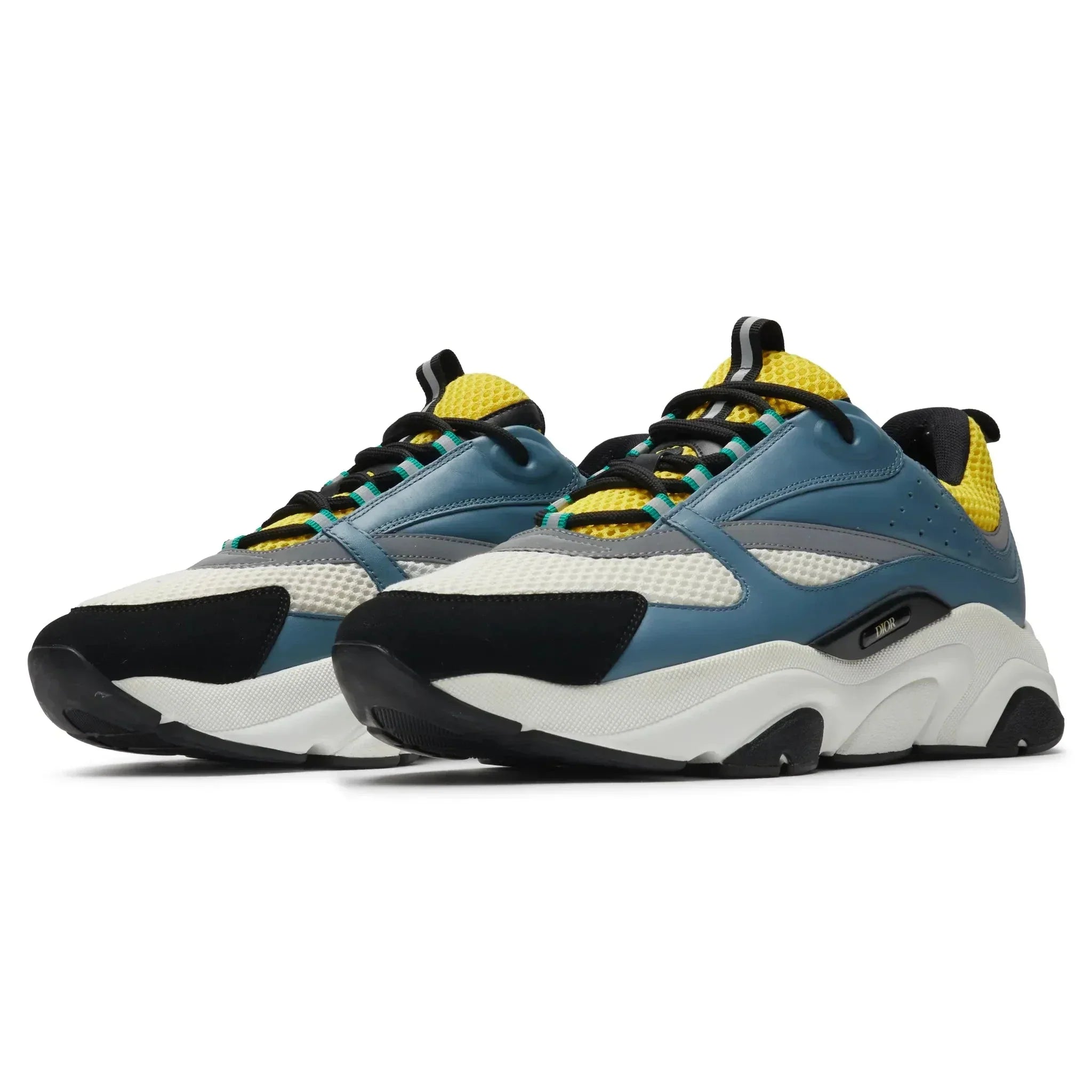 Preloved Dior B22 Blue Yellow Trainer