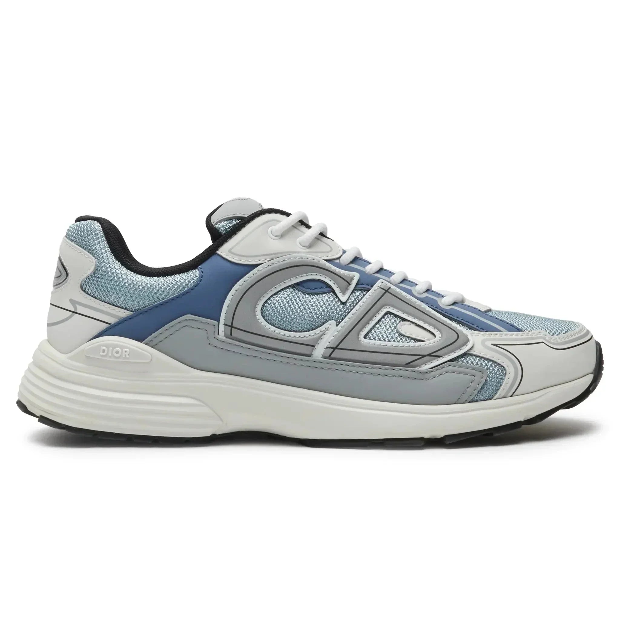 Preloved Dior B30 Mesh Light Blue Grey Trainer