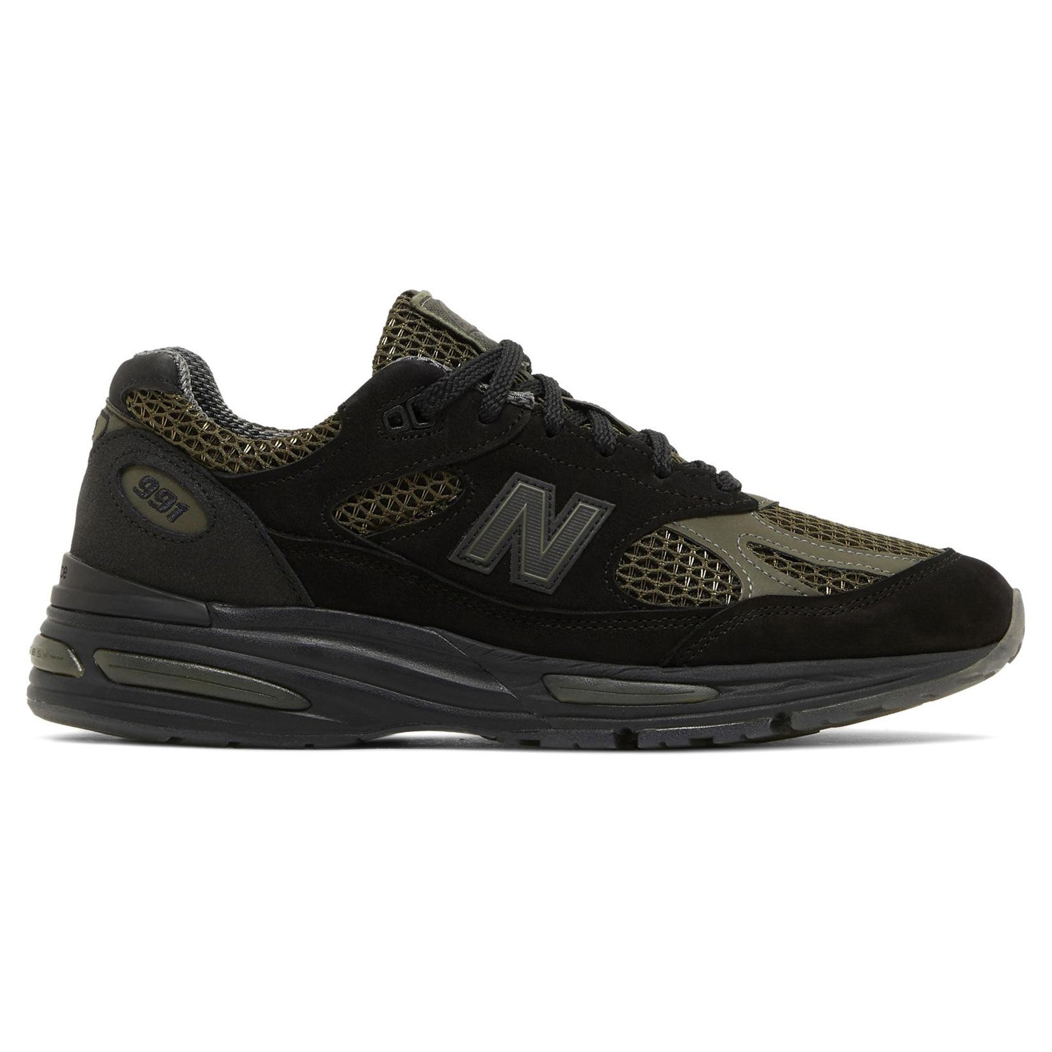 Stone Island X New Balance 991V2 Miuk Black Olive