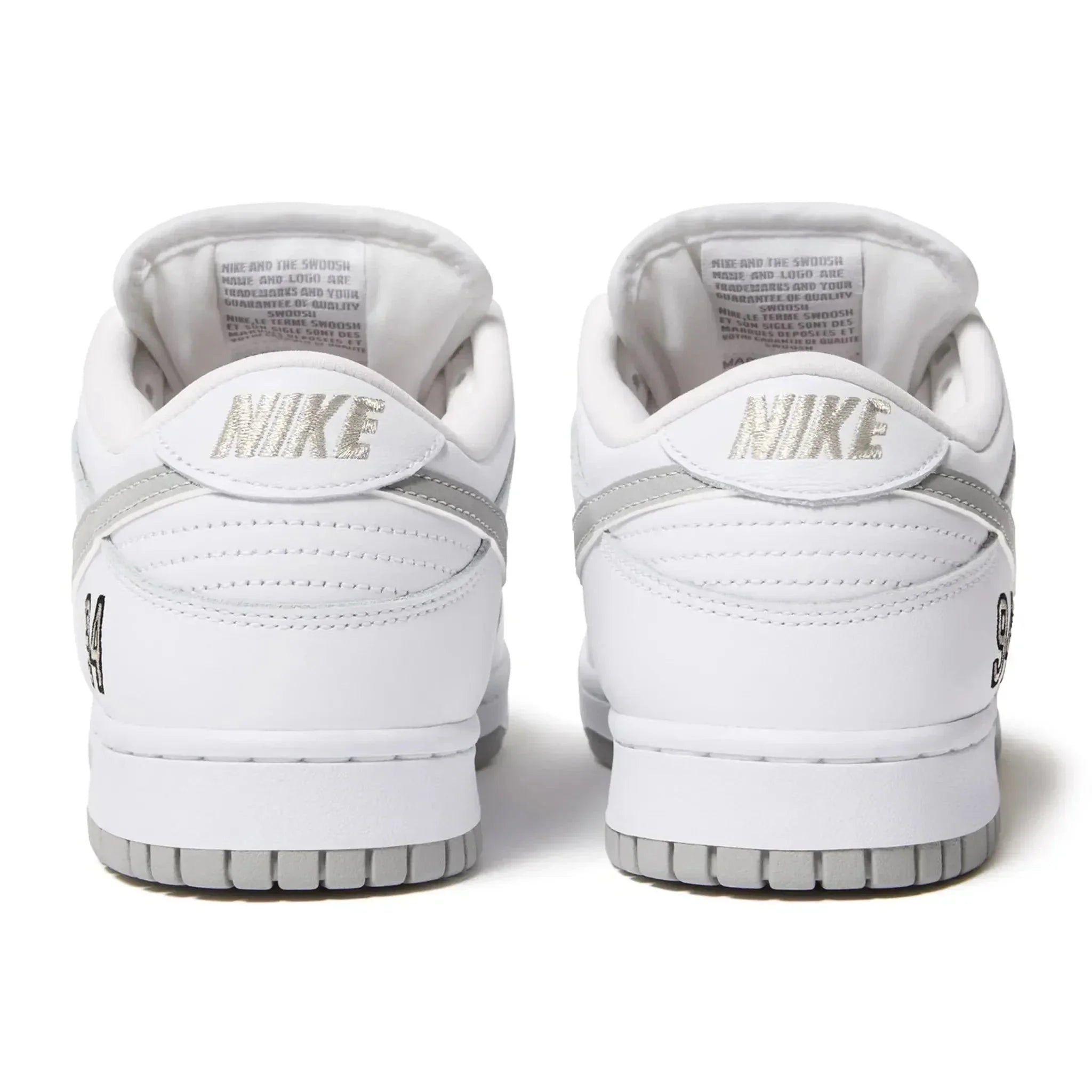 Supreme X Nike SB Dunk Low White