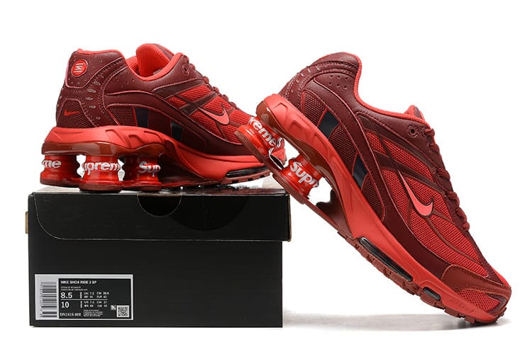 Supreme X Nike Shox Ride 2 Red