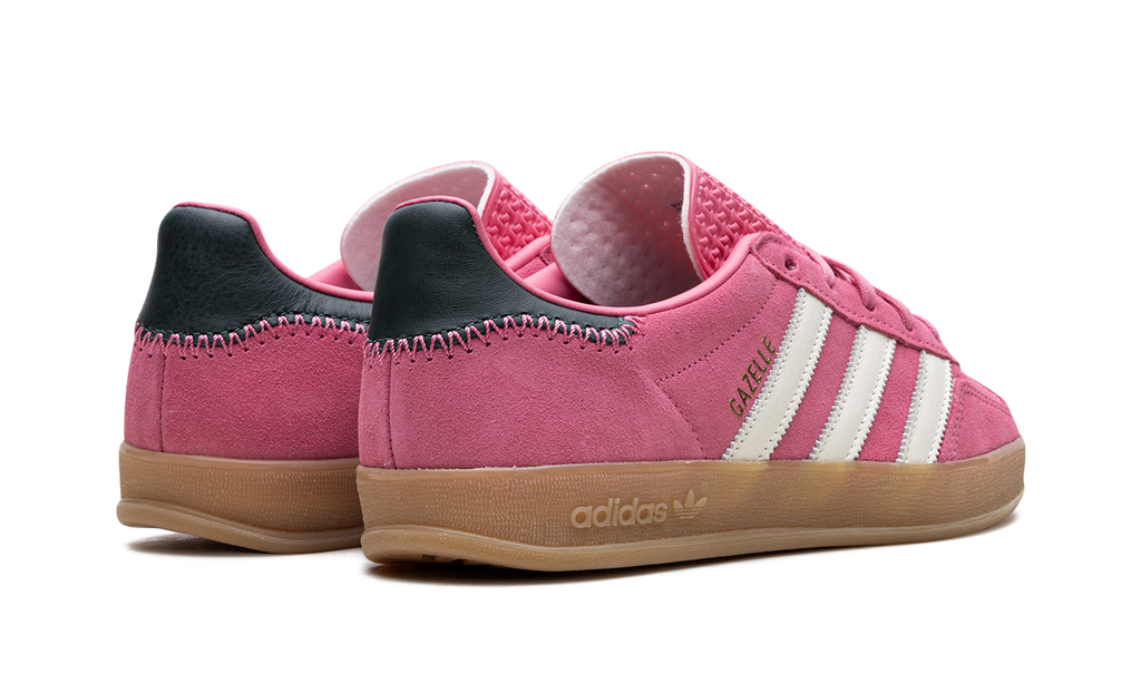 Adidas Gazelle Indoor Pink And Collegiate Green