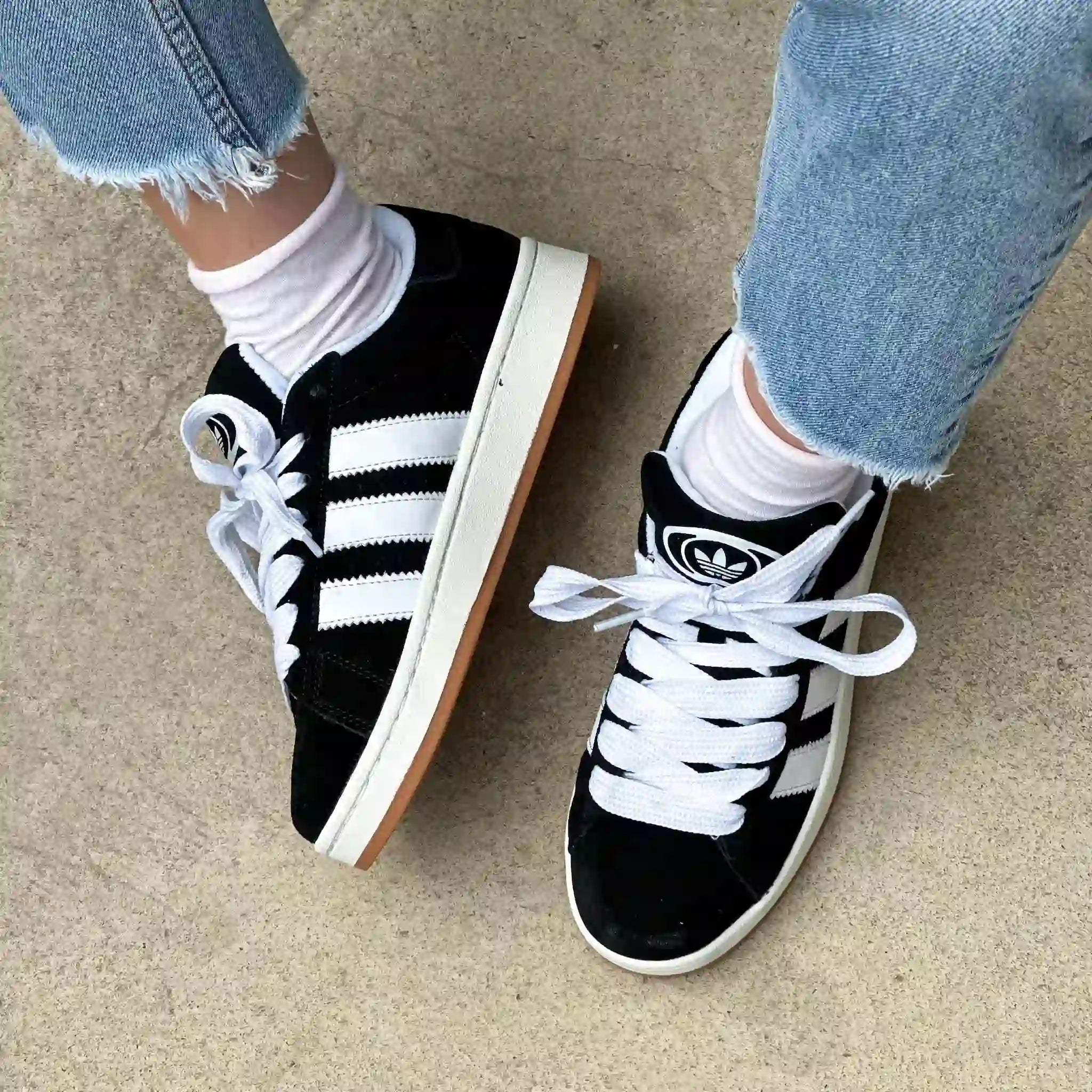Adidas Campus 00s Black And White