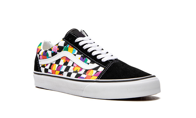 Vans SK8 Hi Floral Checkerboard