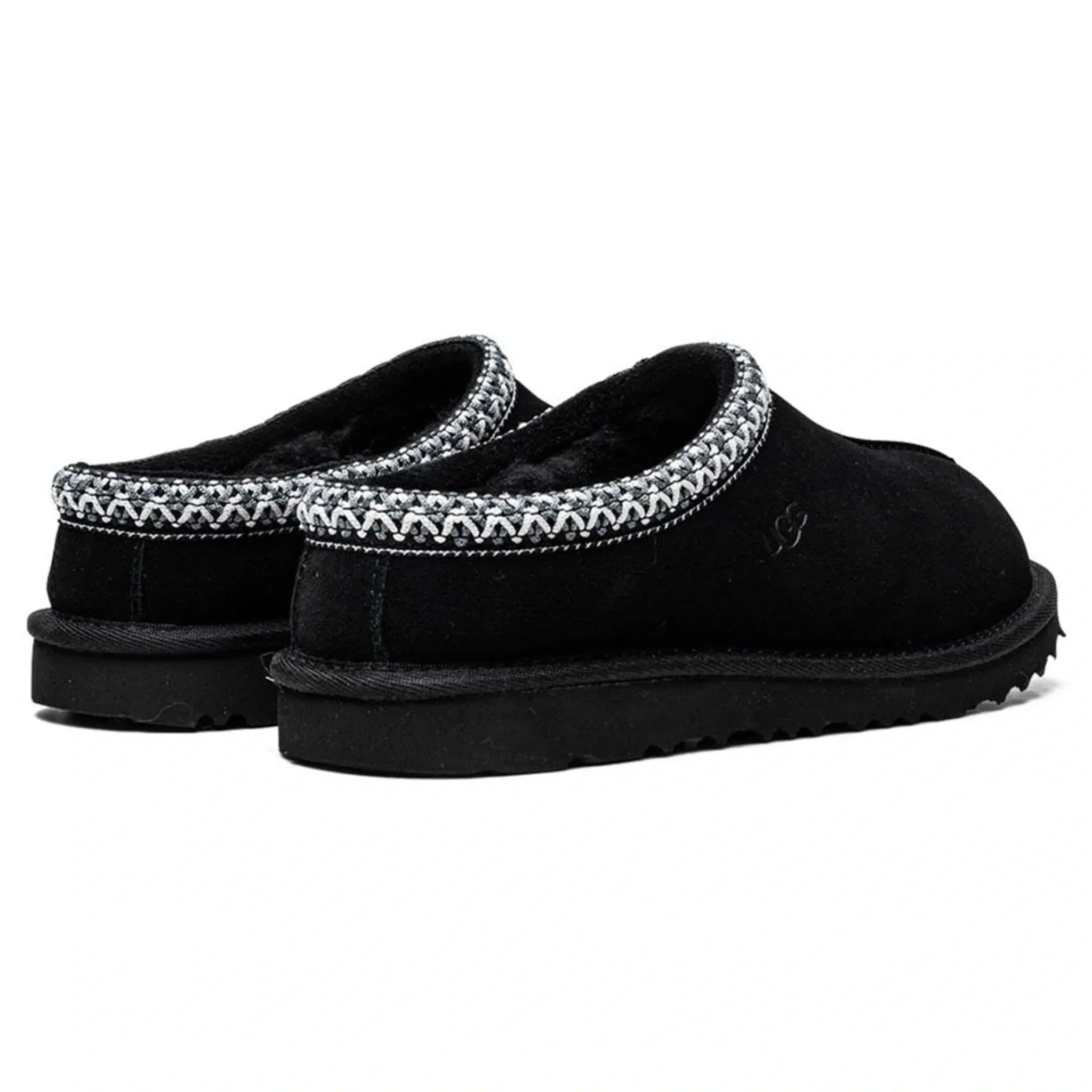 Ugg Tasman II Black Kids Slippers