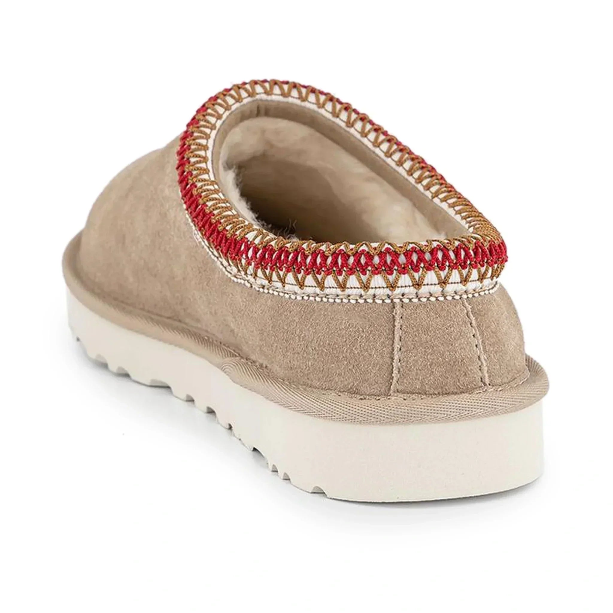 Ugg Tasman Sand Dark Cherry Slippers